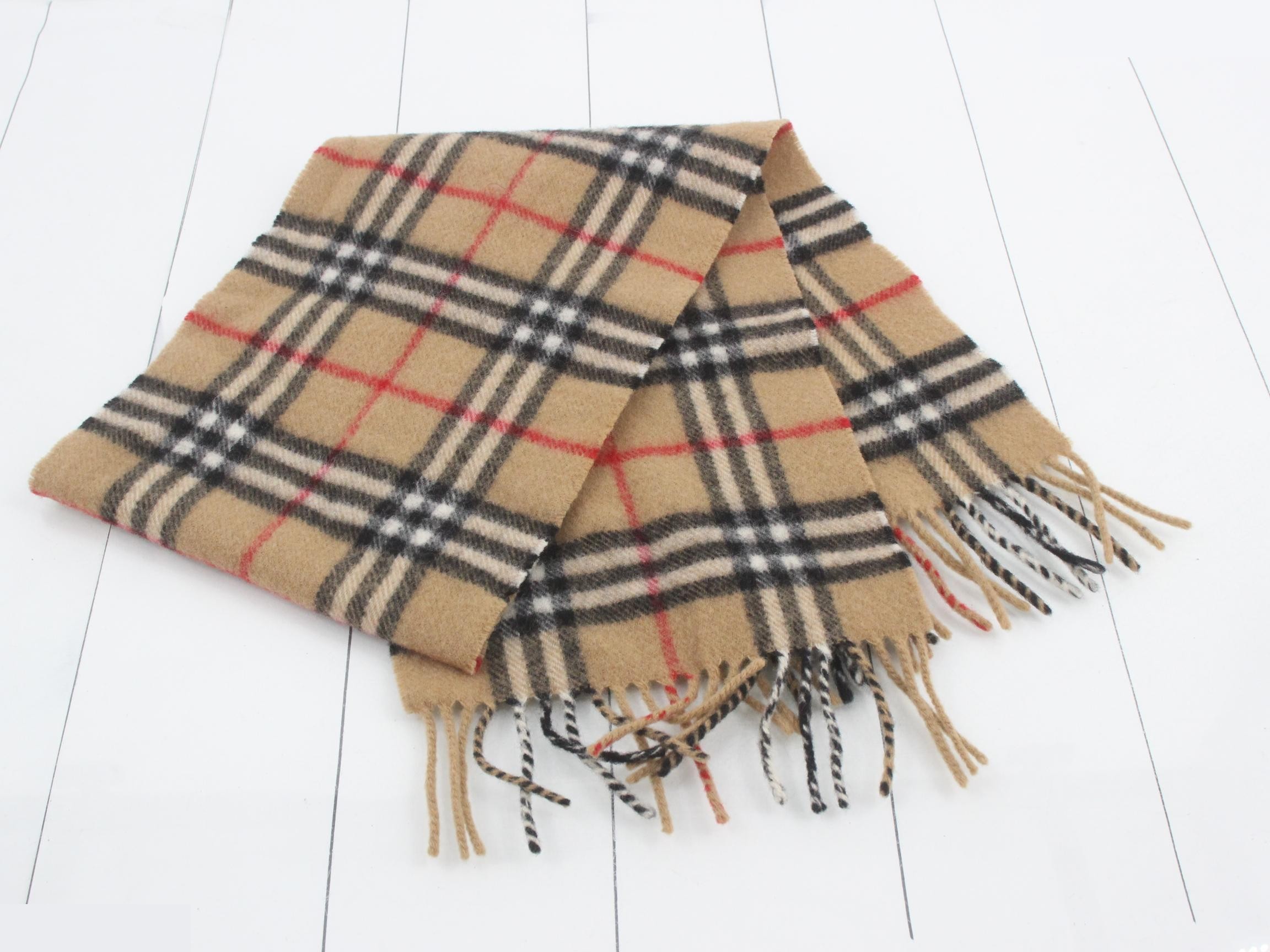 Nova Check Scarf, 100% Wool — view 3