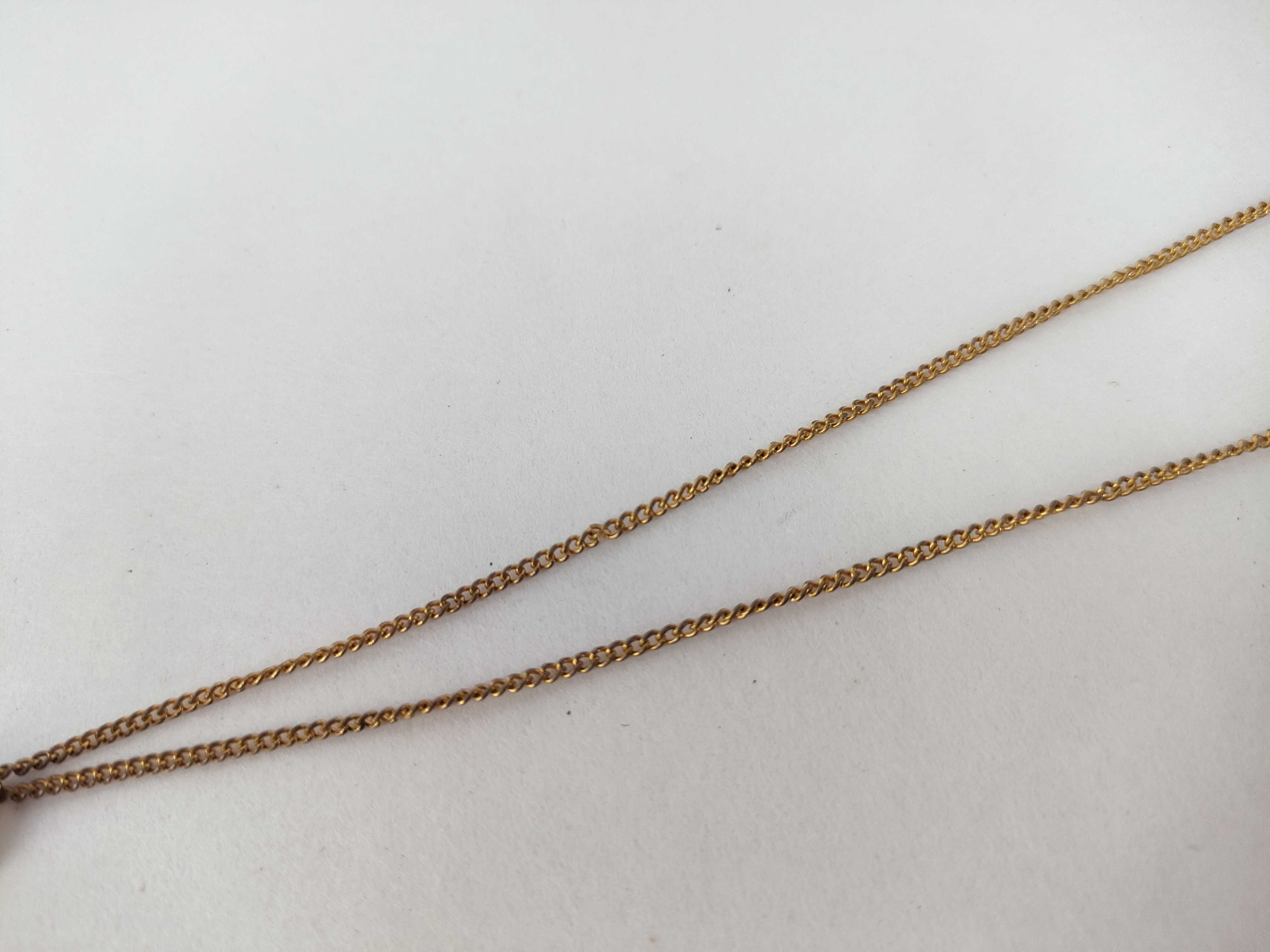Christian necklace, CD logo twist pendant necklace, gold necklace. — view 7