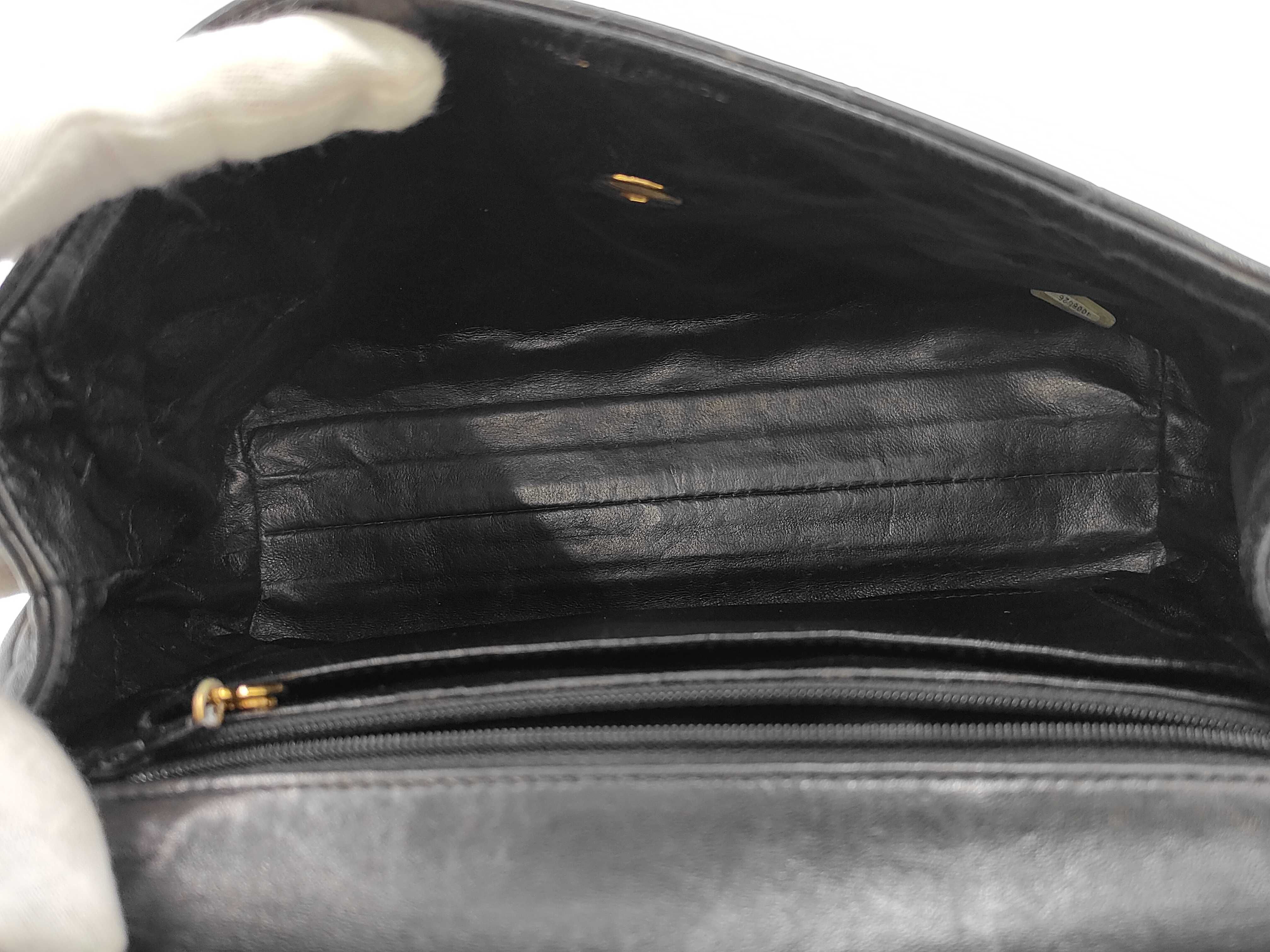 Matelassé Handbag, Black — view 9