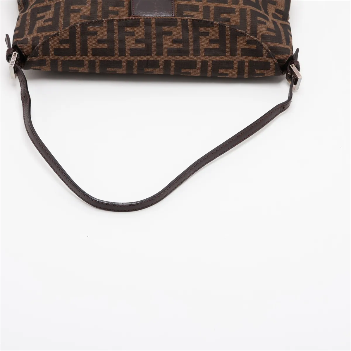 Zucca 26796 Canvas x Leather Shoulder Bag Brown — view 5