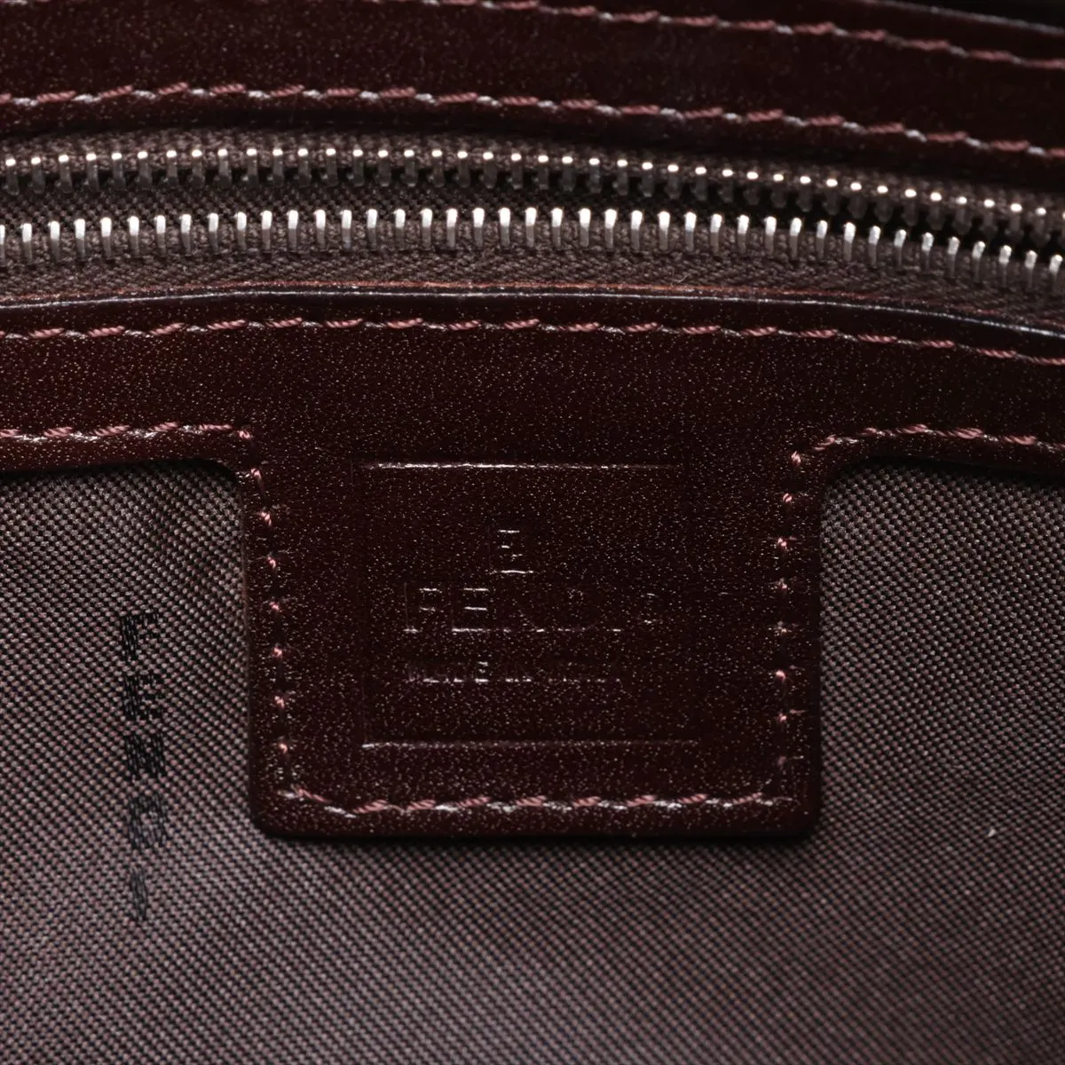 Zucca 26796 Canvas x Leather Shoulder Bag Brown — view 9