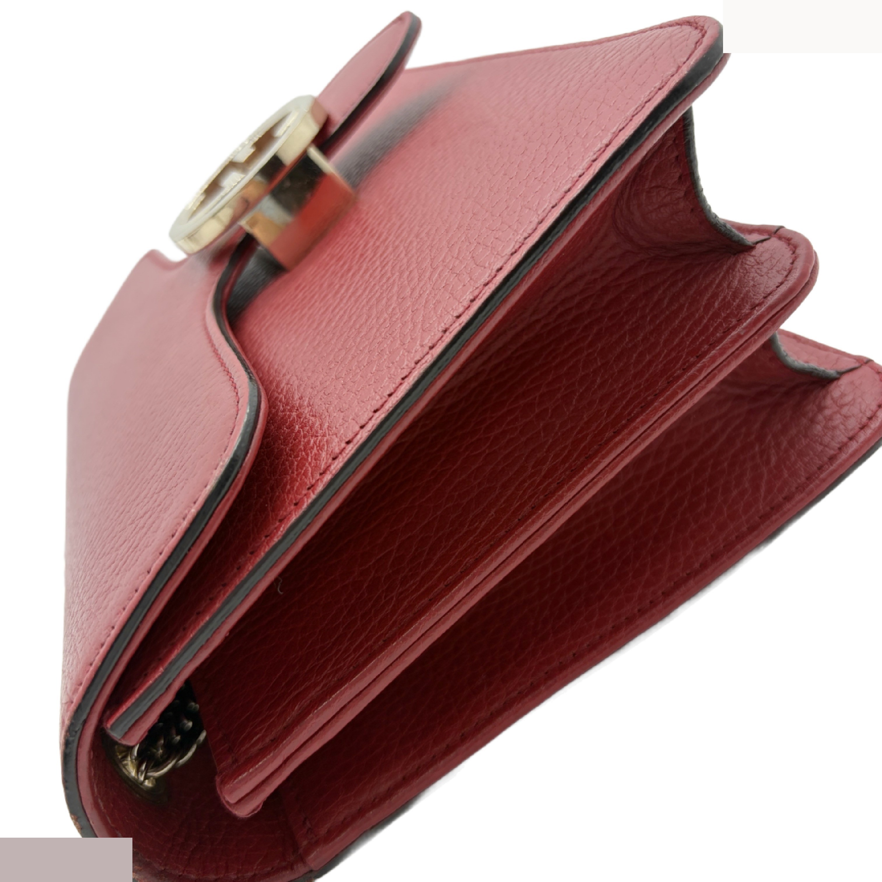 Shoulder bag with interlocking G — view 3
