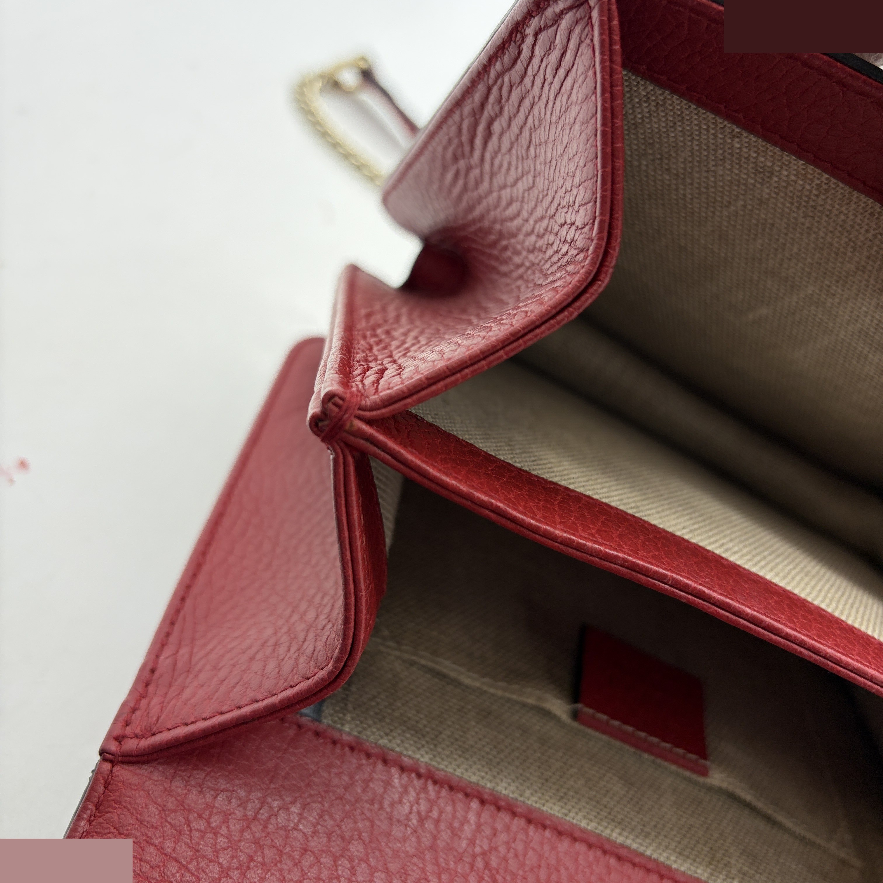 Shoulder bag with interlocking G — view 9