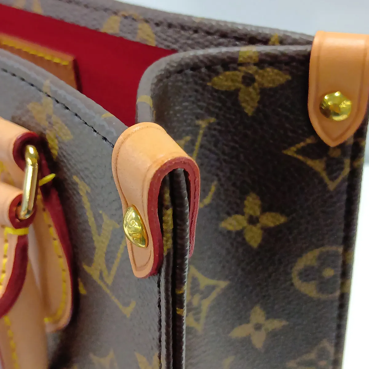 Monogram Sac Plat BB M46265 Brown (RFID detected) — view 11