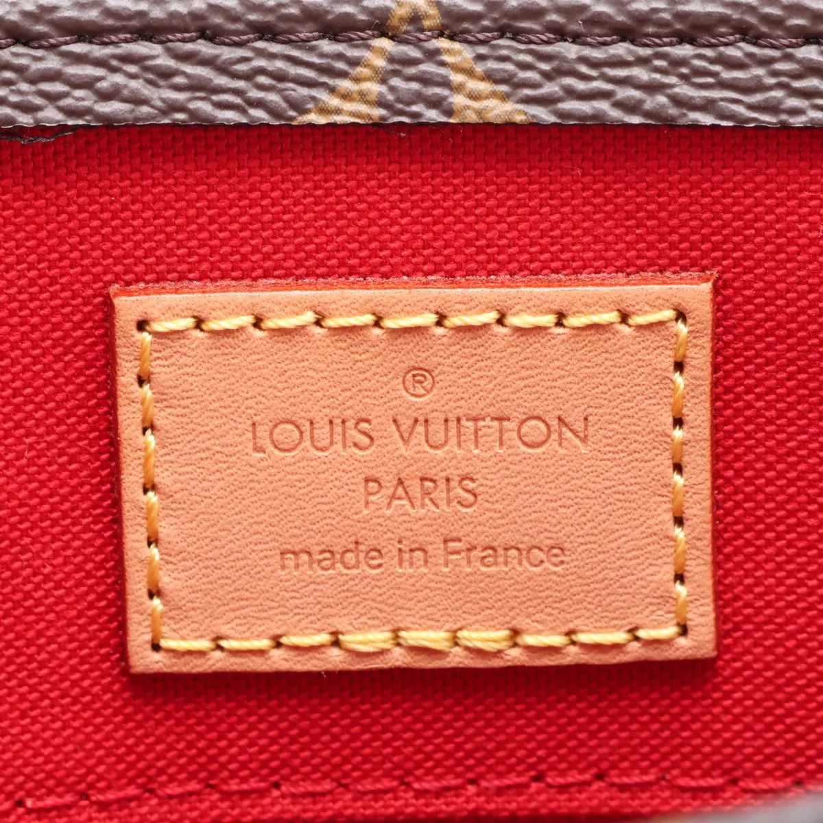 Monogram Sac Plat BB M46265 Brown (RFID detected) — view 10
