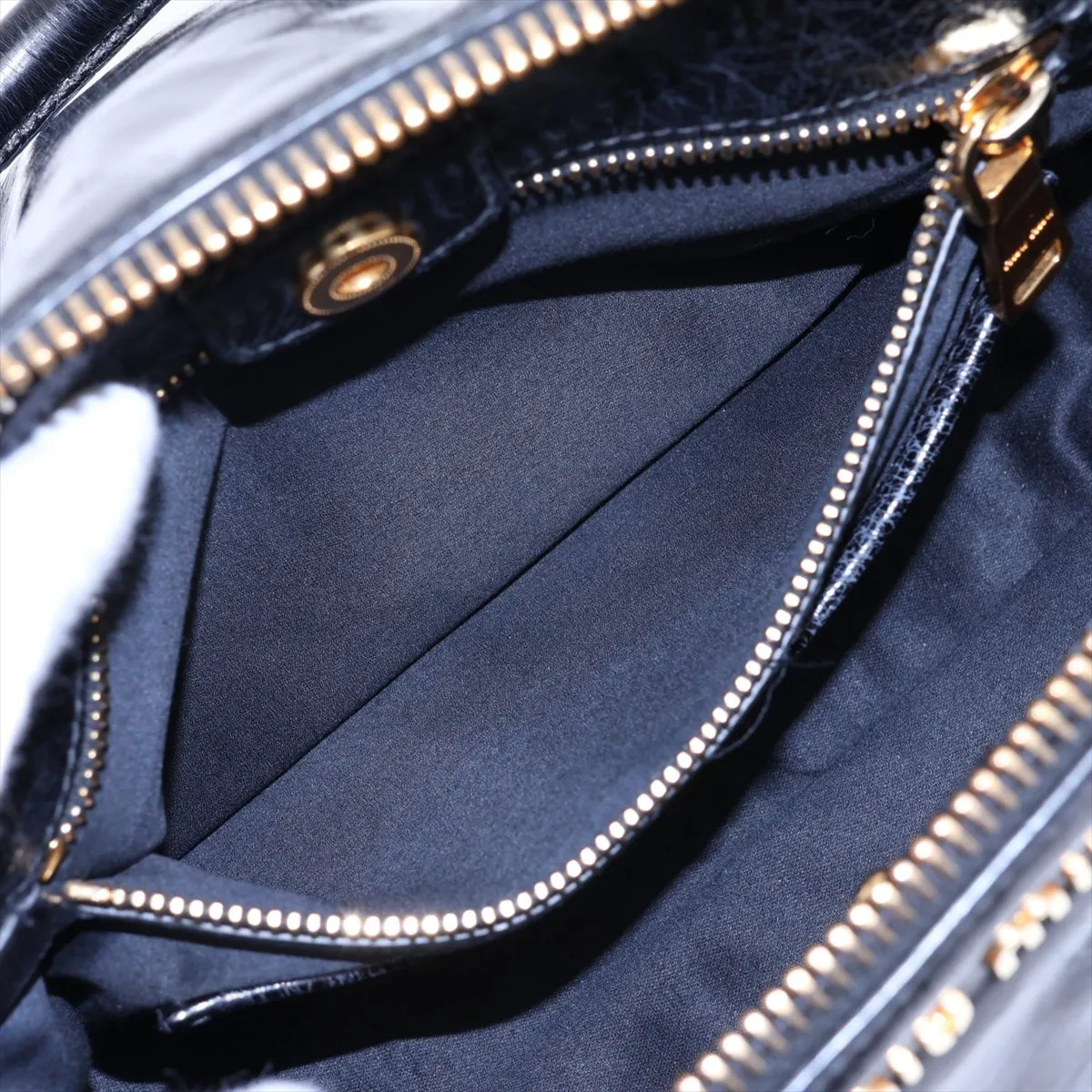 RN0893 Leather 2-Way Handbag, Black — view 10
