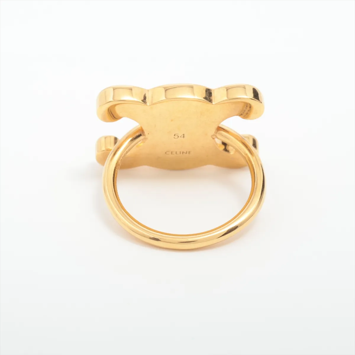 Triomphe Ring 54 GP x Rhinestone Gold — view 2