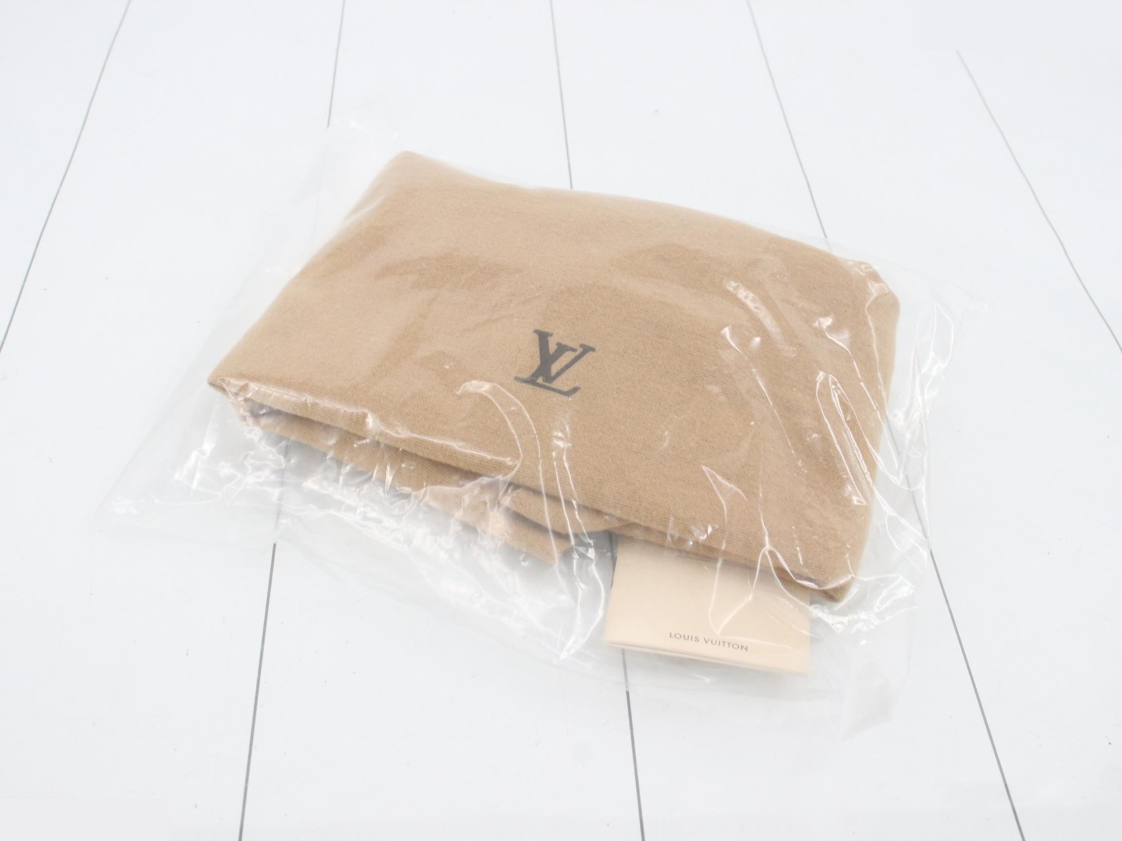 Monogram Matte Stockton Blue Tote Bag — view 7