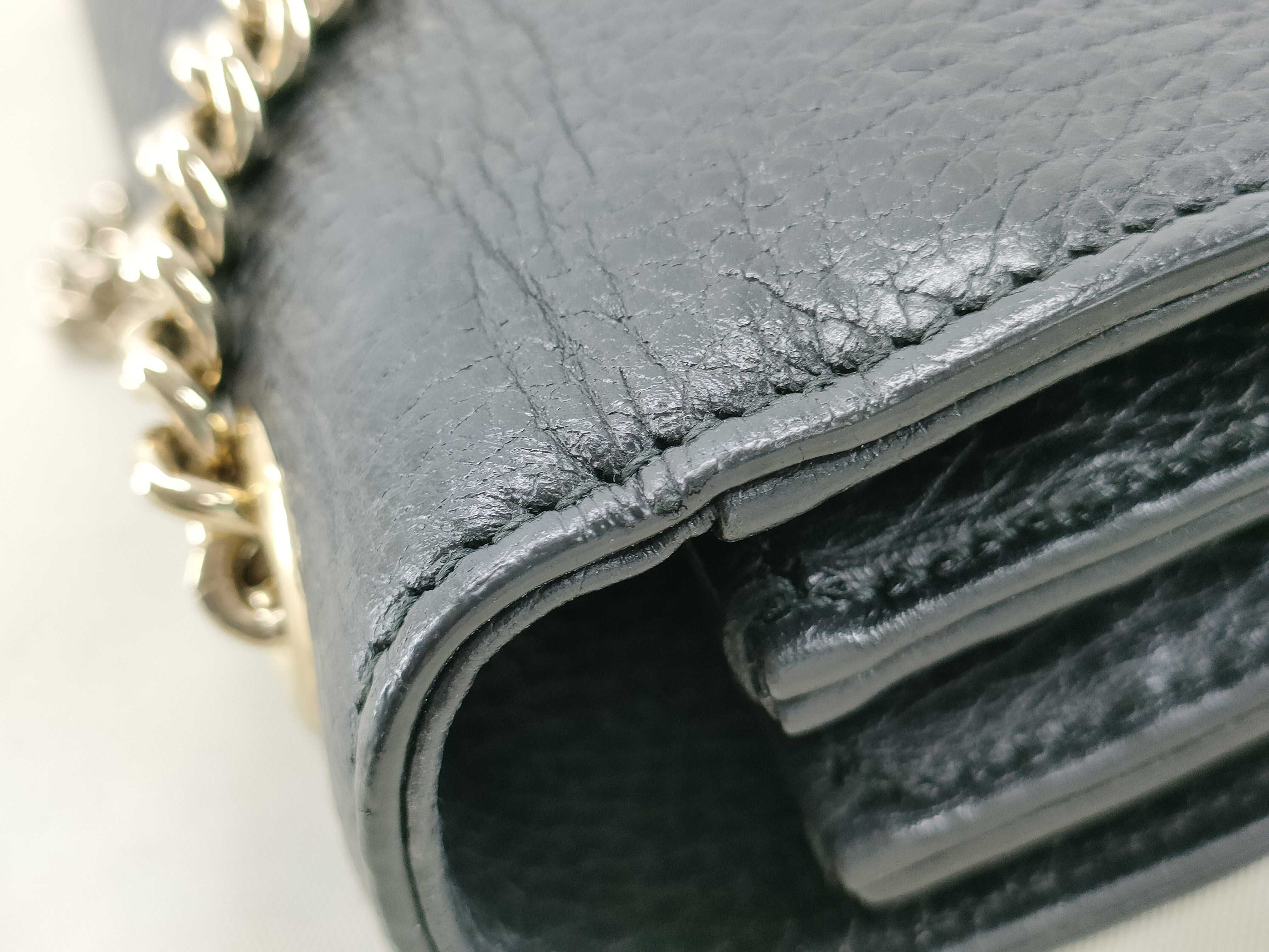 GG Interlocking Chain Shoulder Bag Small — view 15