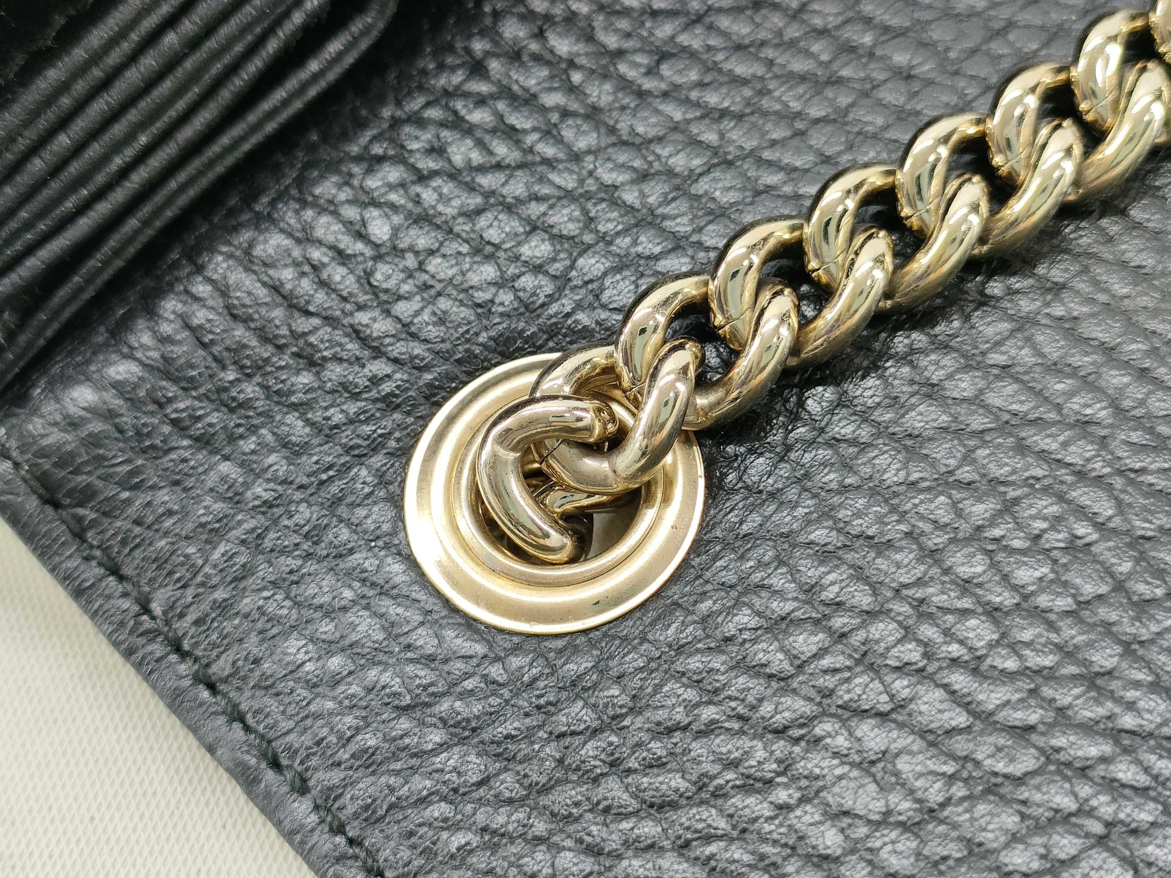 GG Interlocking Chain Shoulder Bag Small — view 7