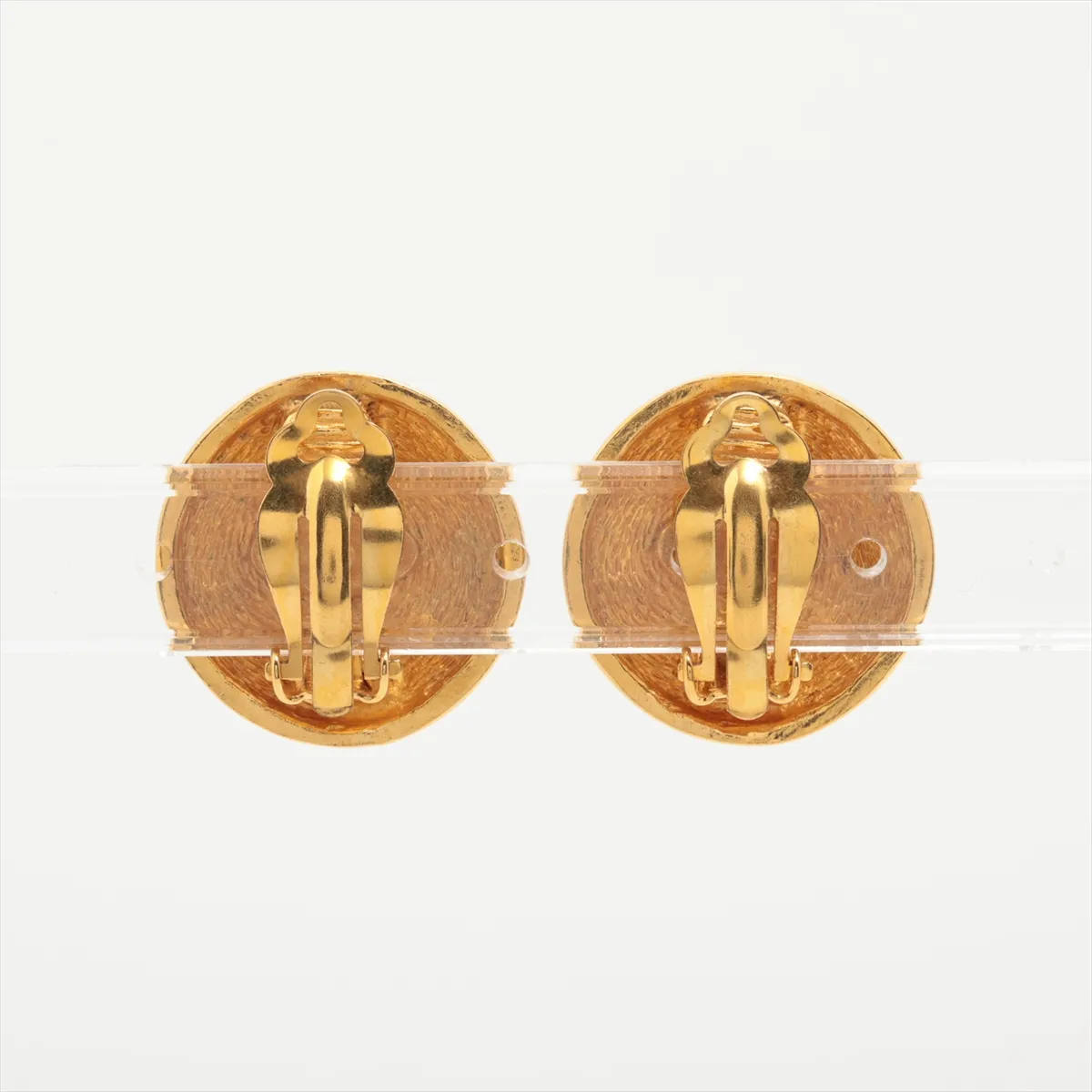 Cocomark Matelasse earrings (for both ears) GP Gold — view 2