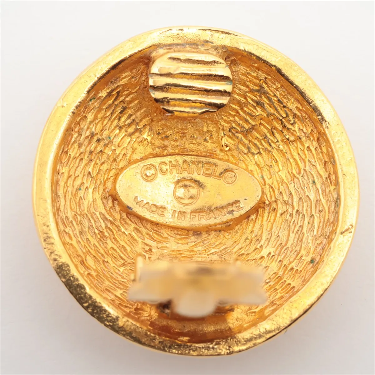 Cocomark Matelasse earrings (for both ears) GP Gold — view 4