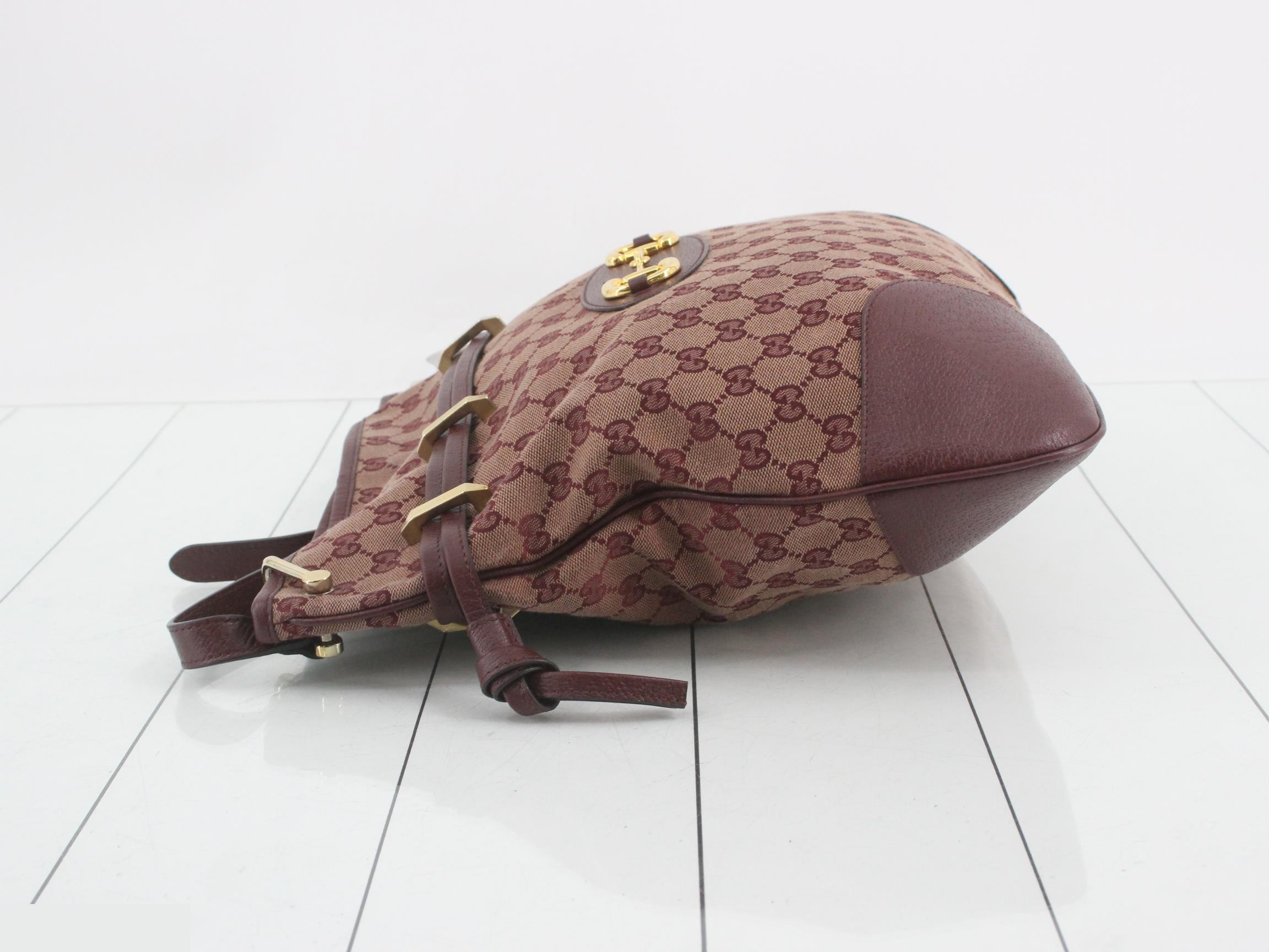 Horsebit 1955 GG Canvas Shoulder Bag — view 4