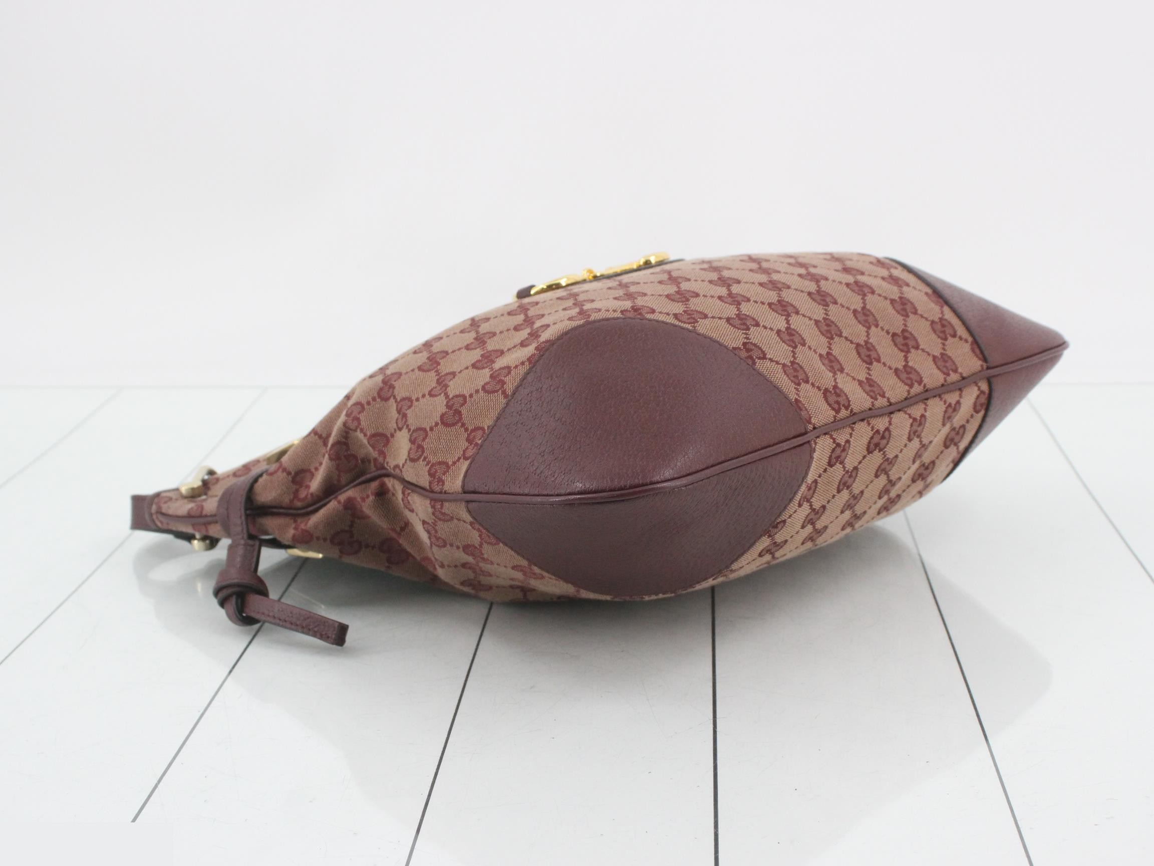 Horsebit 1955 GG Canvas Shoulder Bag — view 5