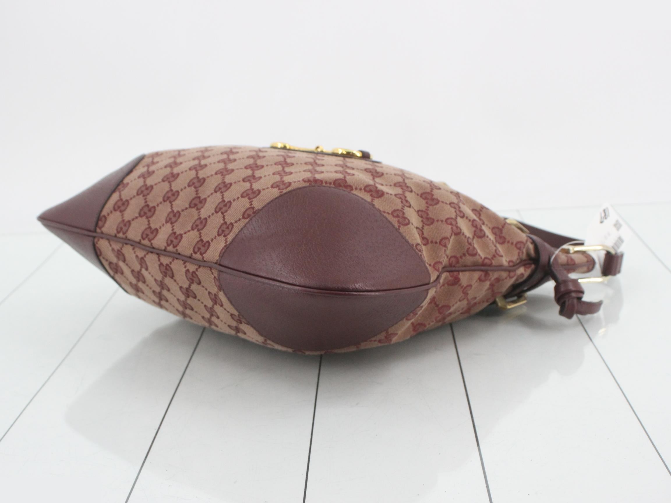 Horsebit 1955 GG Canvas Shoulder Bag — view 6