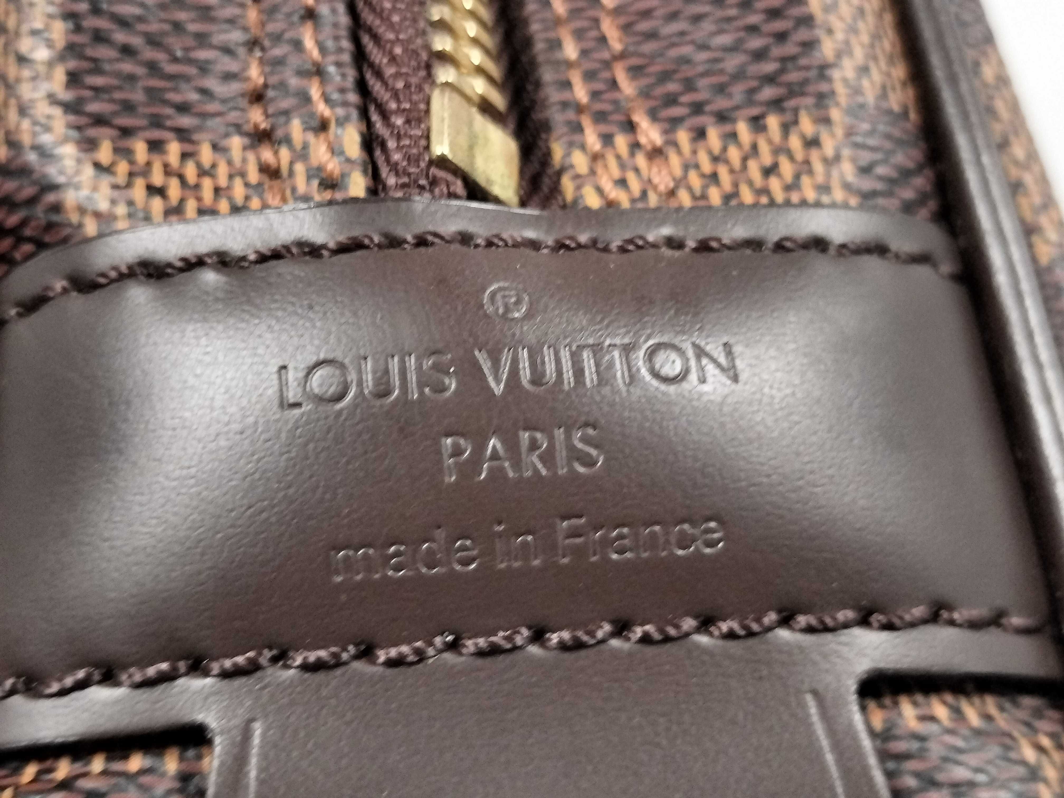 Damier SG-Damier PDV PM N41466 RI1151 Brown Business Bag — view 12