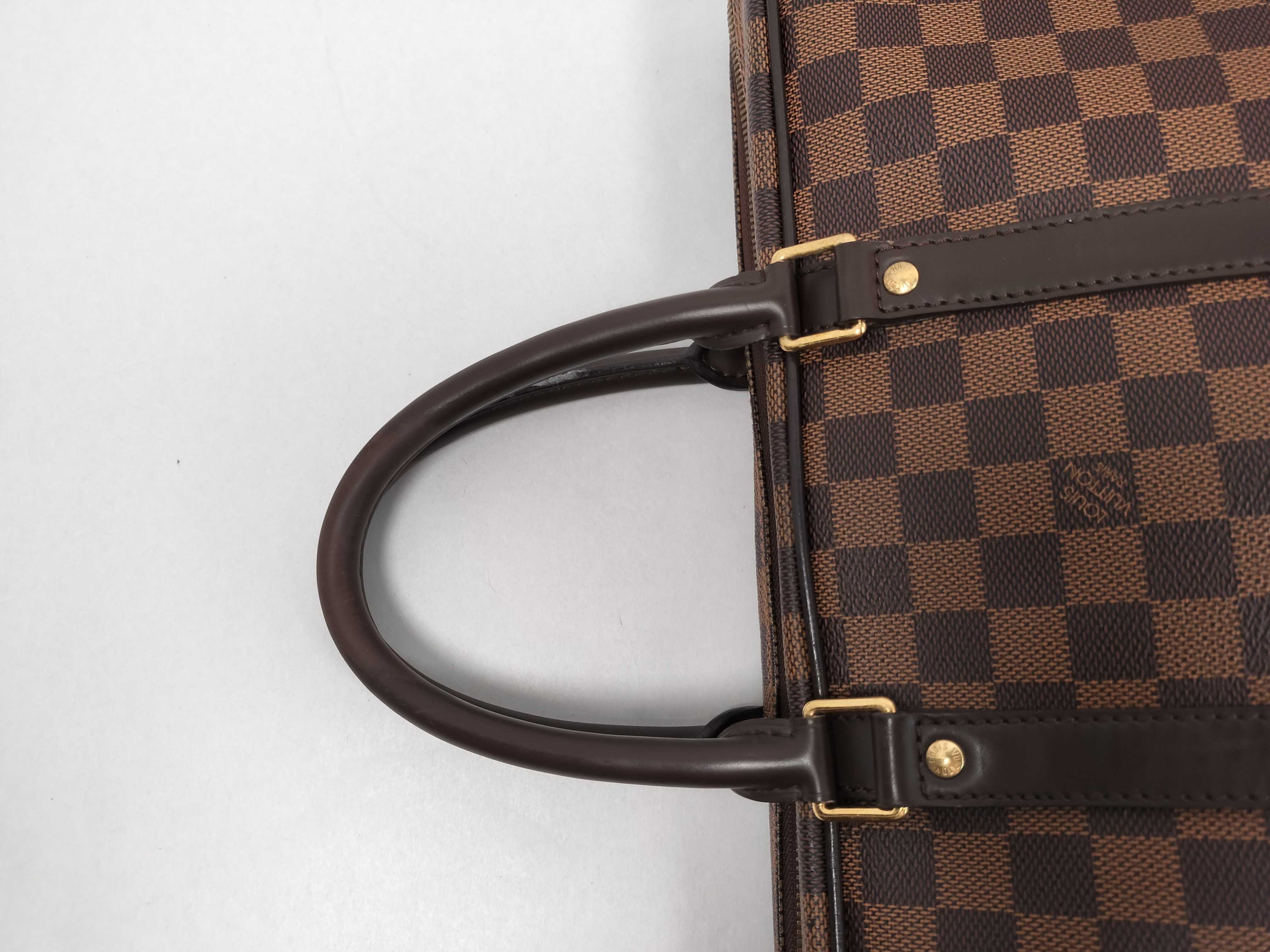Damier SG-Damier PDV PM N41466 RI1151 Brown Business Bag — view 3