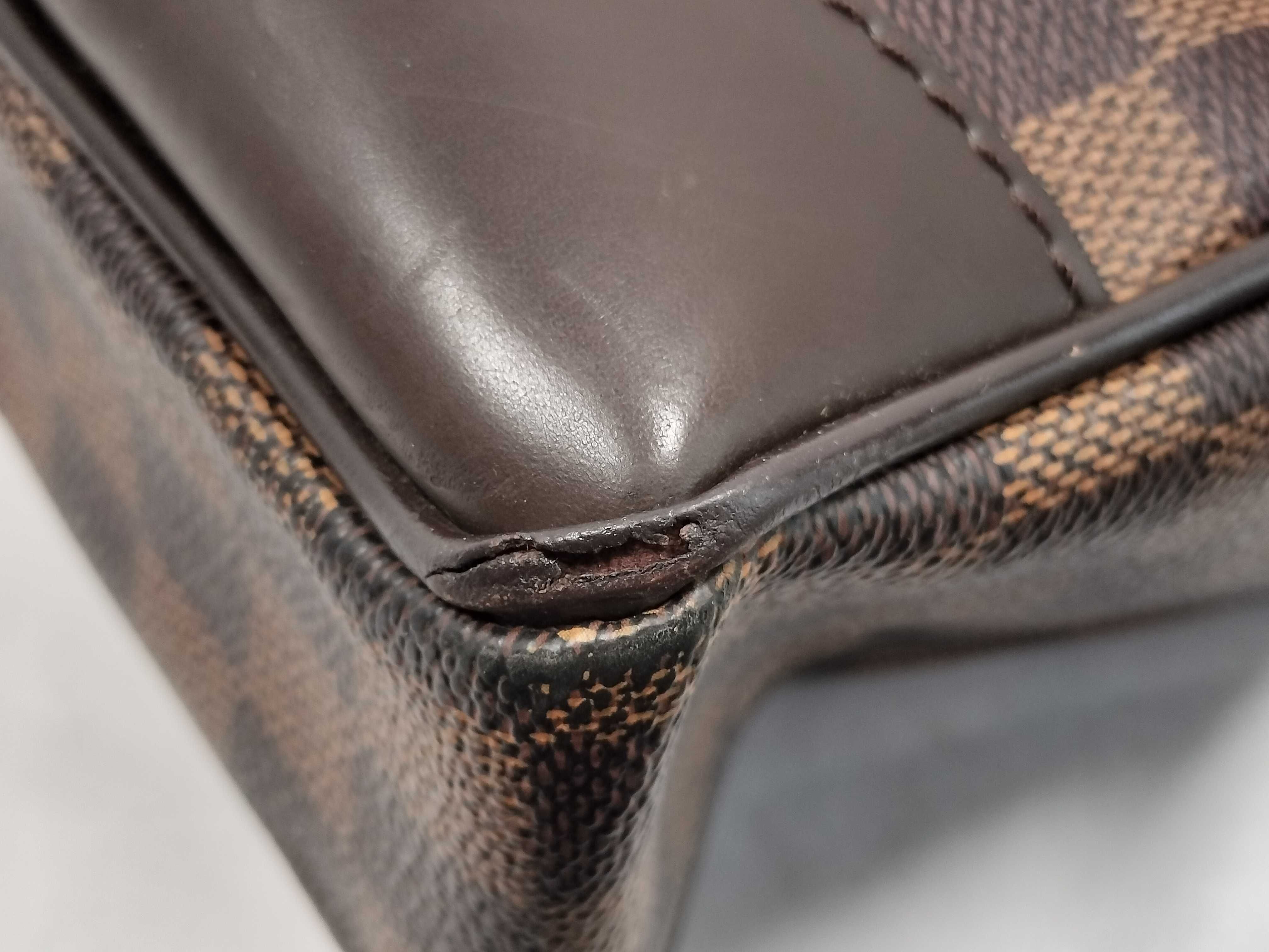 Damier SG-Damier PDV PM N41466 RI1151 Brown Business Bag — view 6