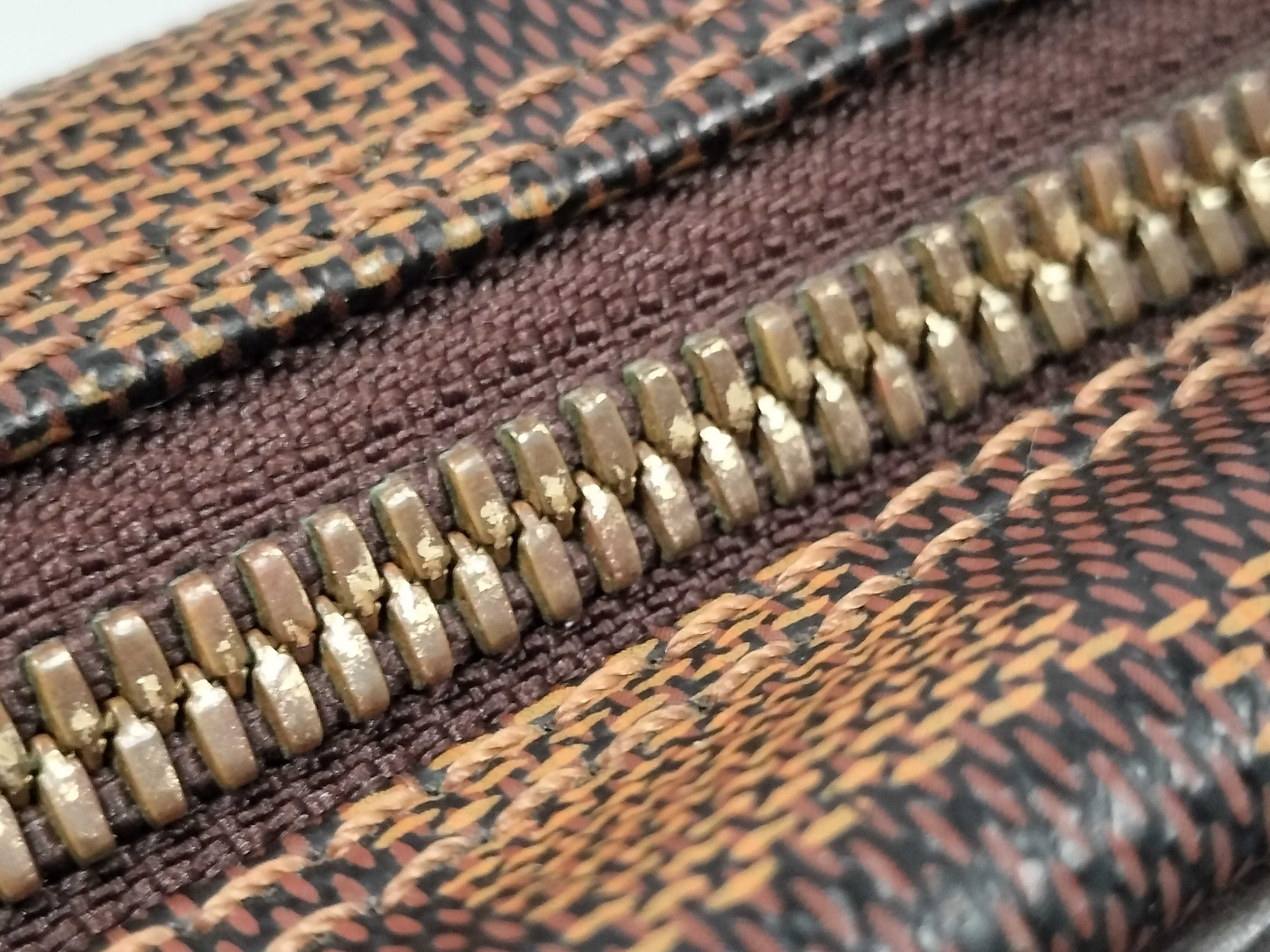 Damier SG-Damier PDV PM N41466 RI1151 Brown Business Bag — view 8