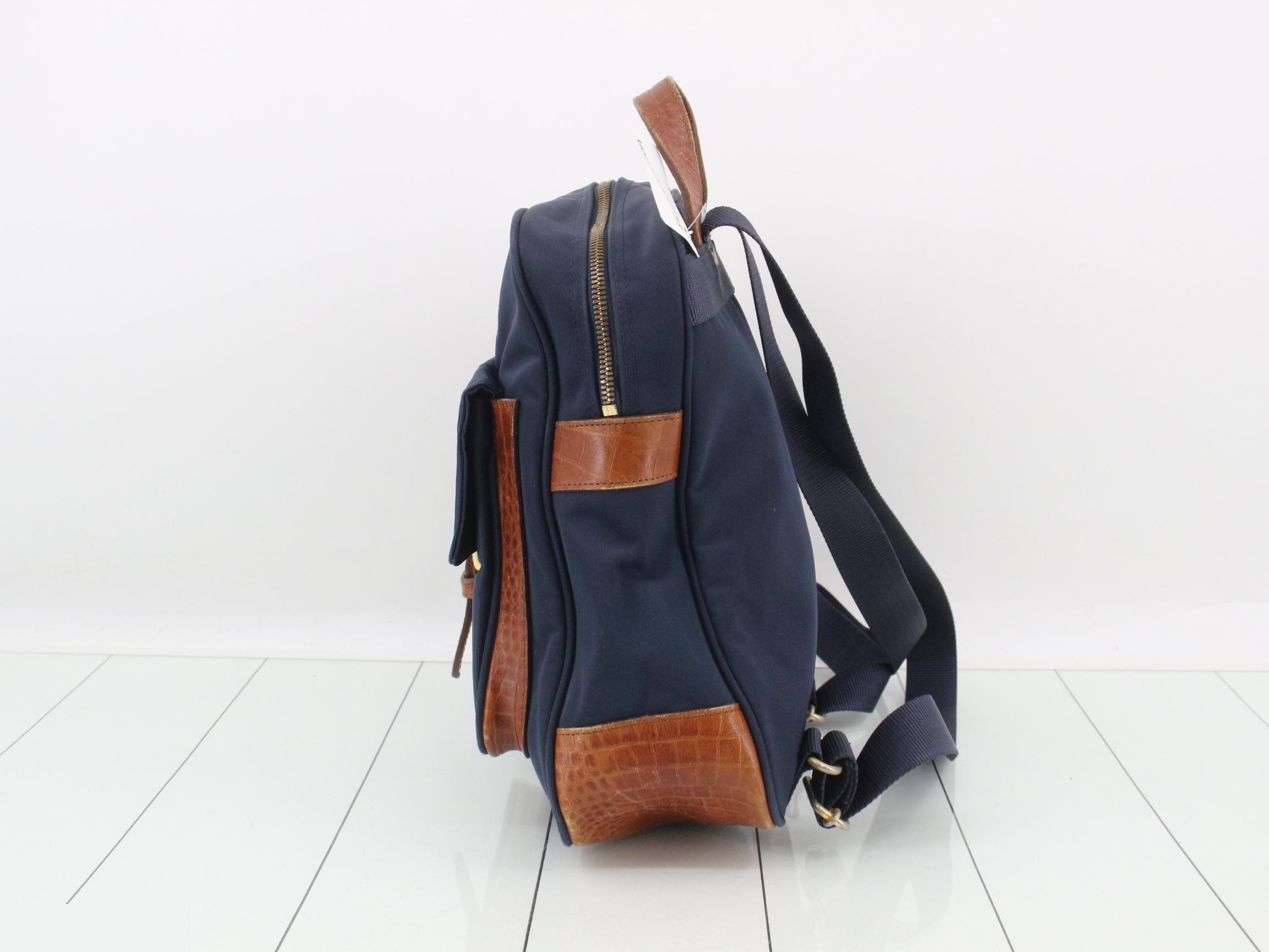 Sport Nylon/Leather Backpack — view 3
