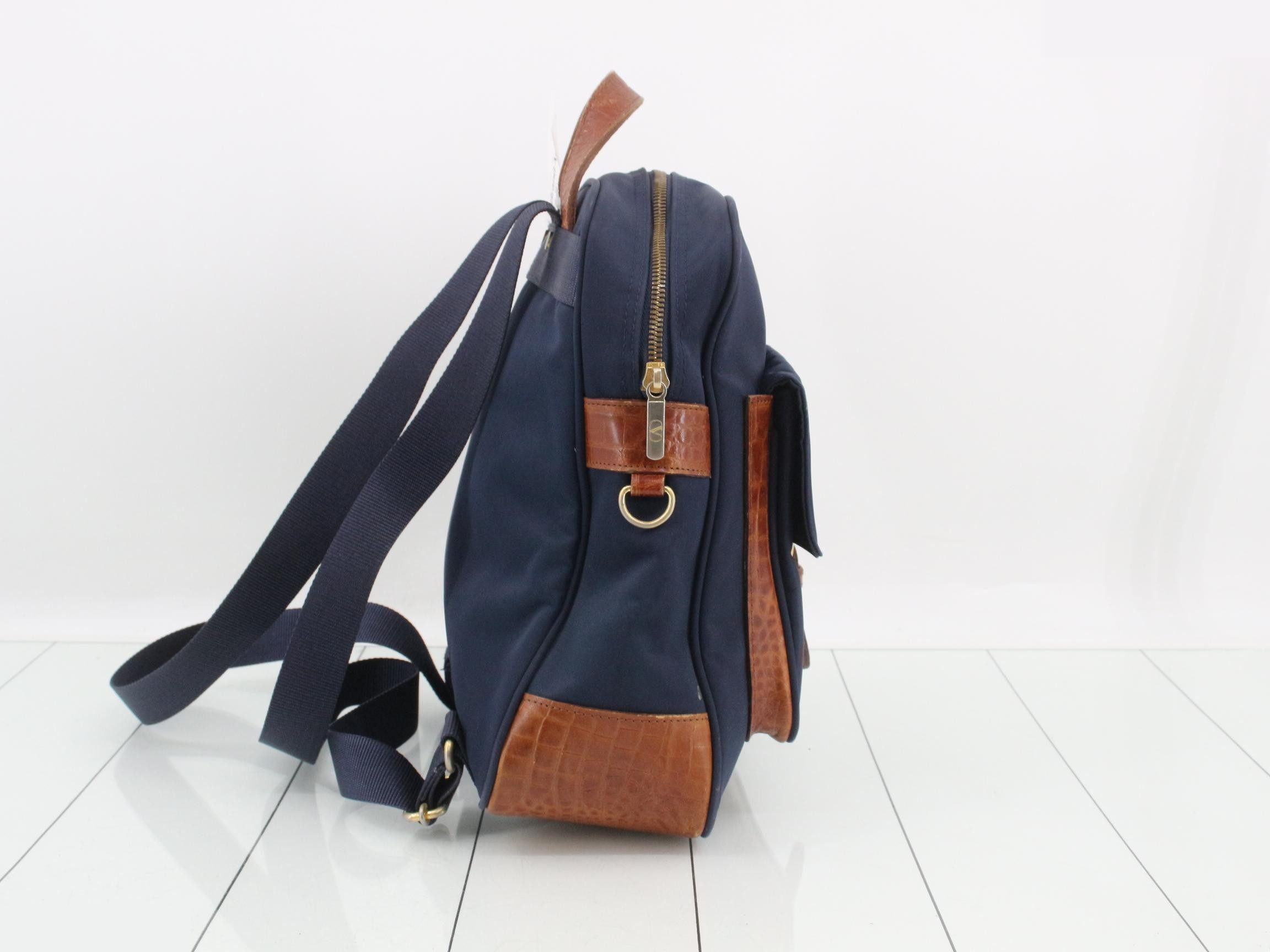 Sport Nylon/Leather Backpack — view 4