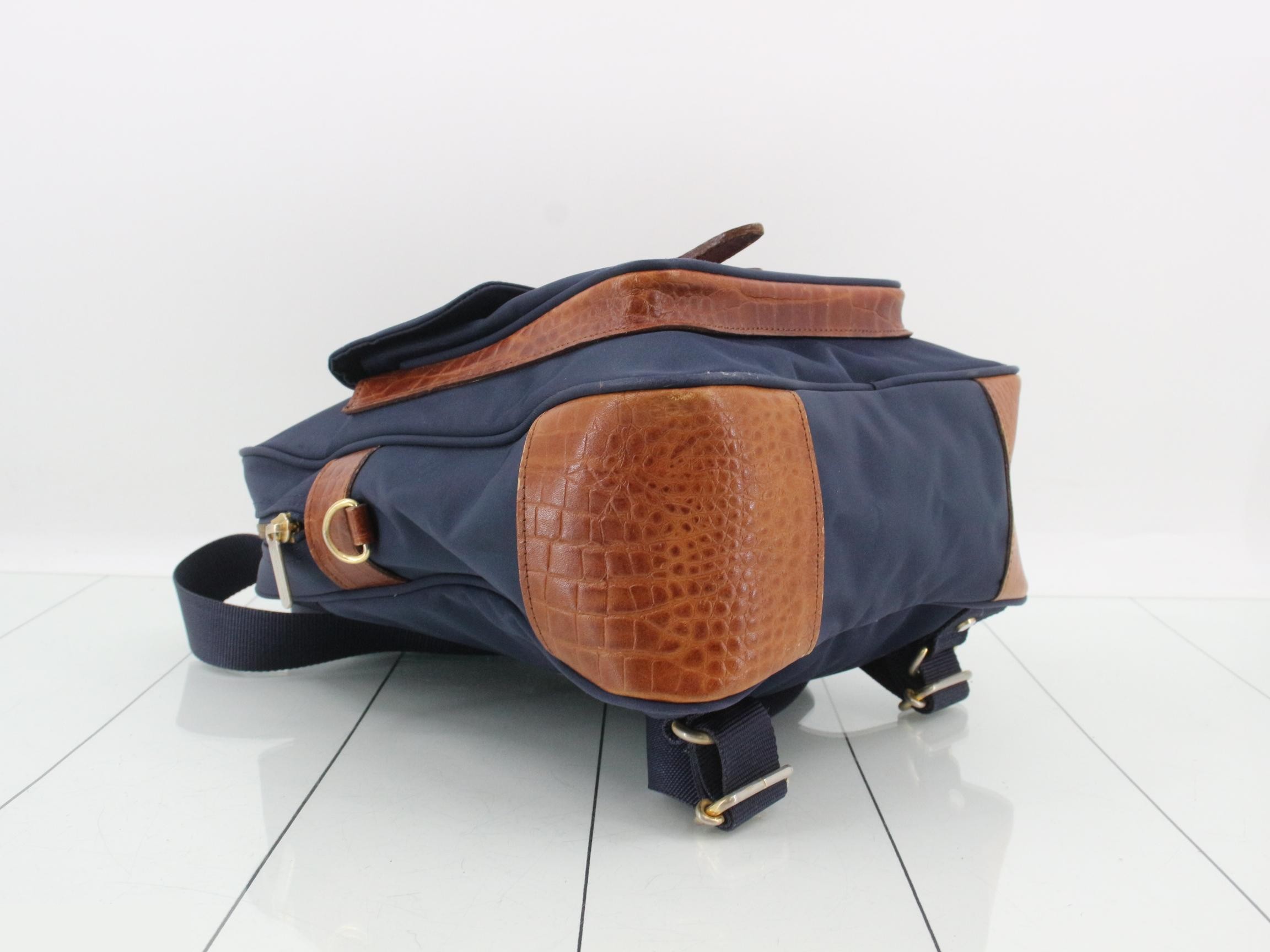 Sport Nylon/Leather Backpack — view 5