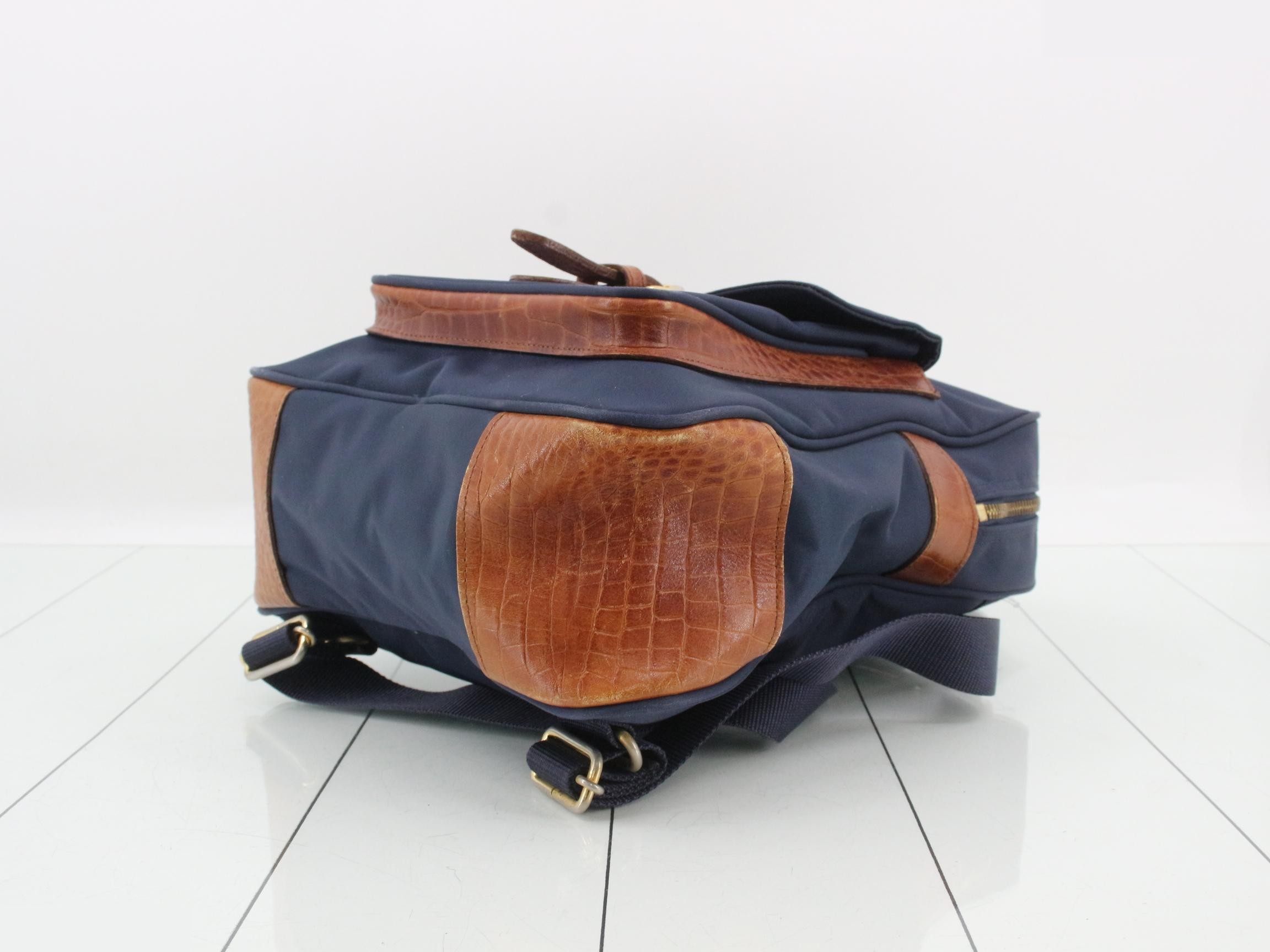 Sport Nylon/Leather Backpack — view 6