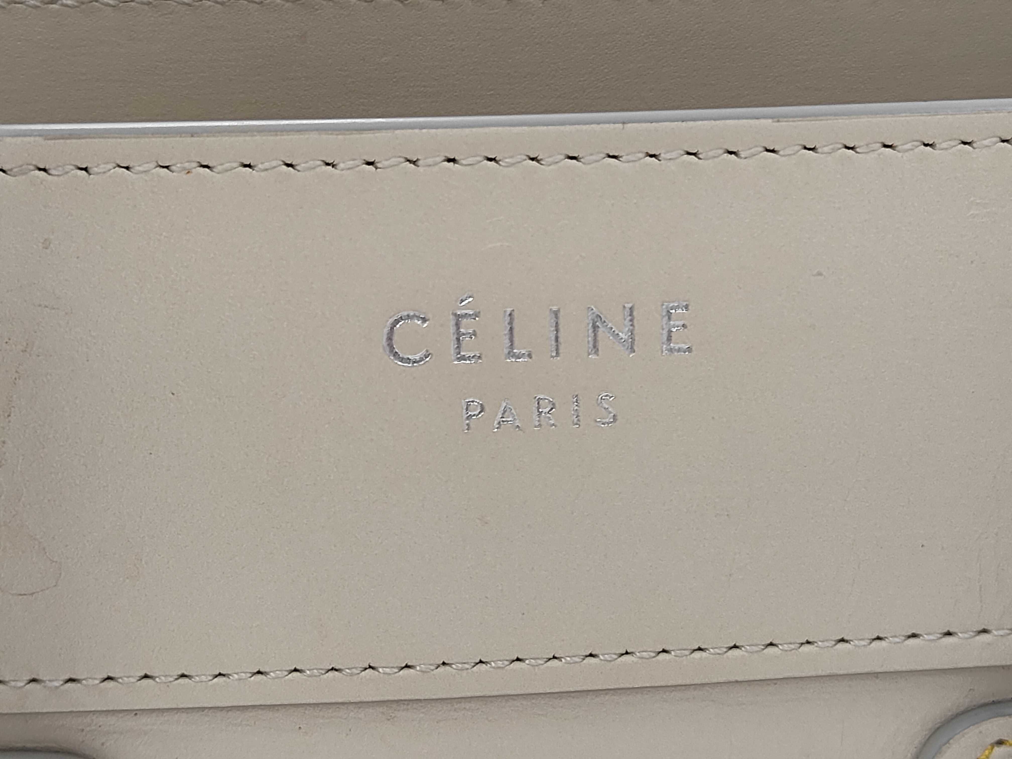 Luggage Micro White Handbag — view 12