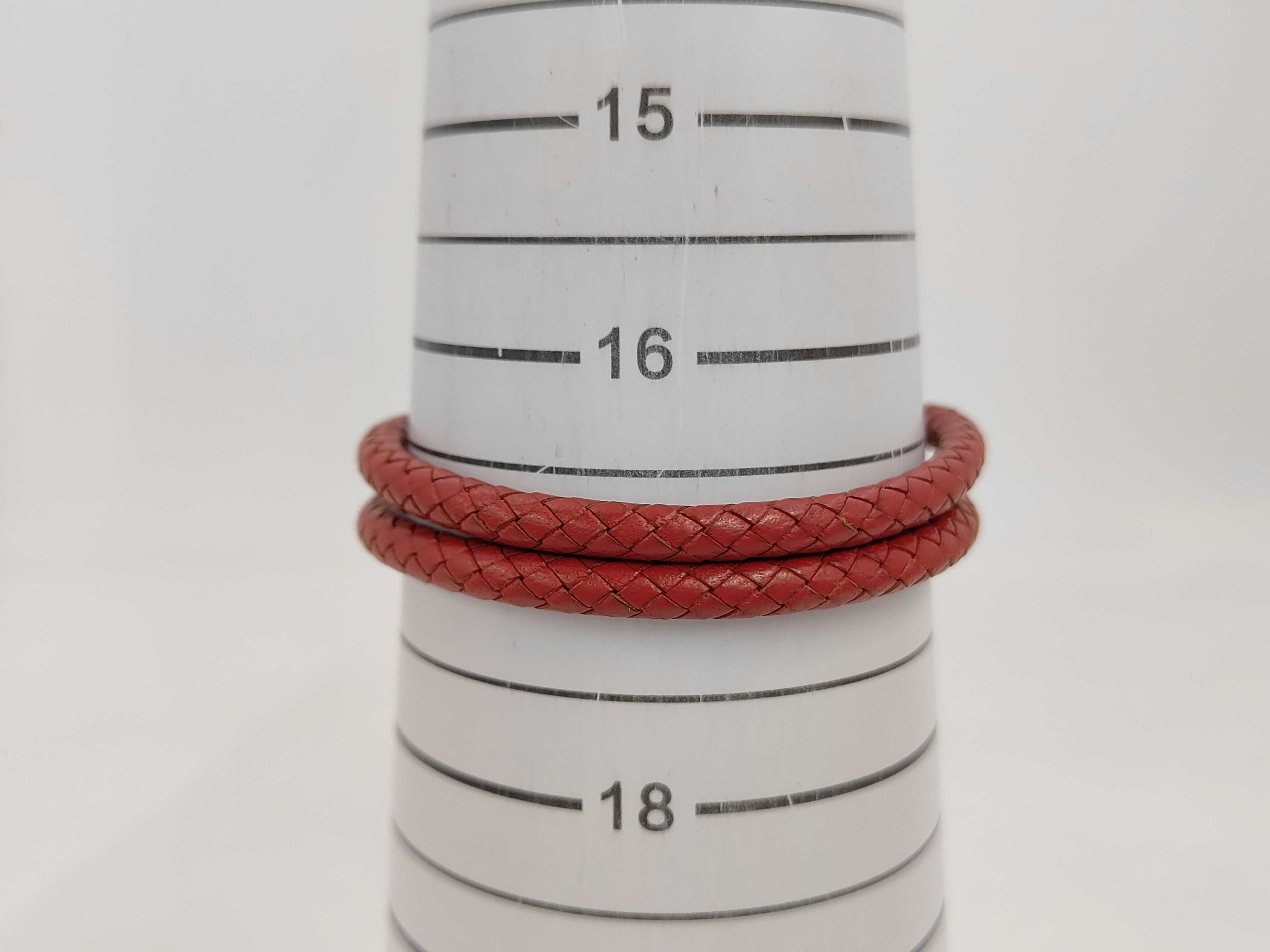 Jumbo Bracelet, Red Bracelet/Bangle — view 5