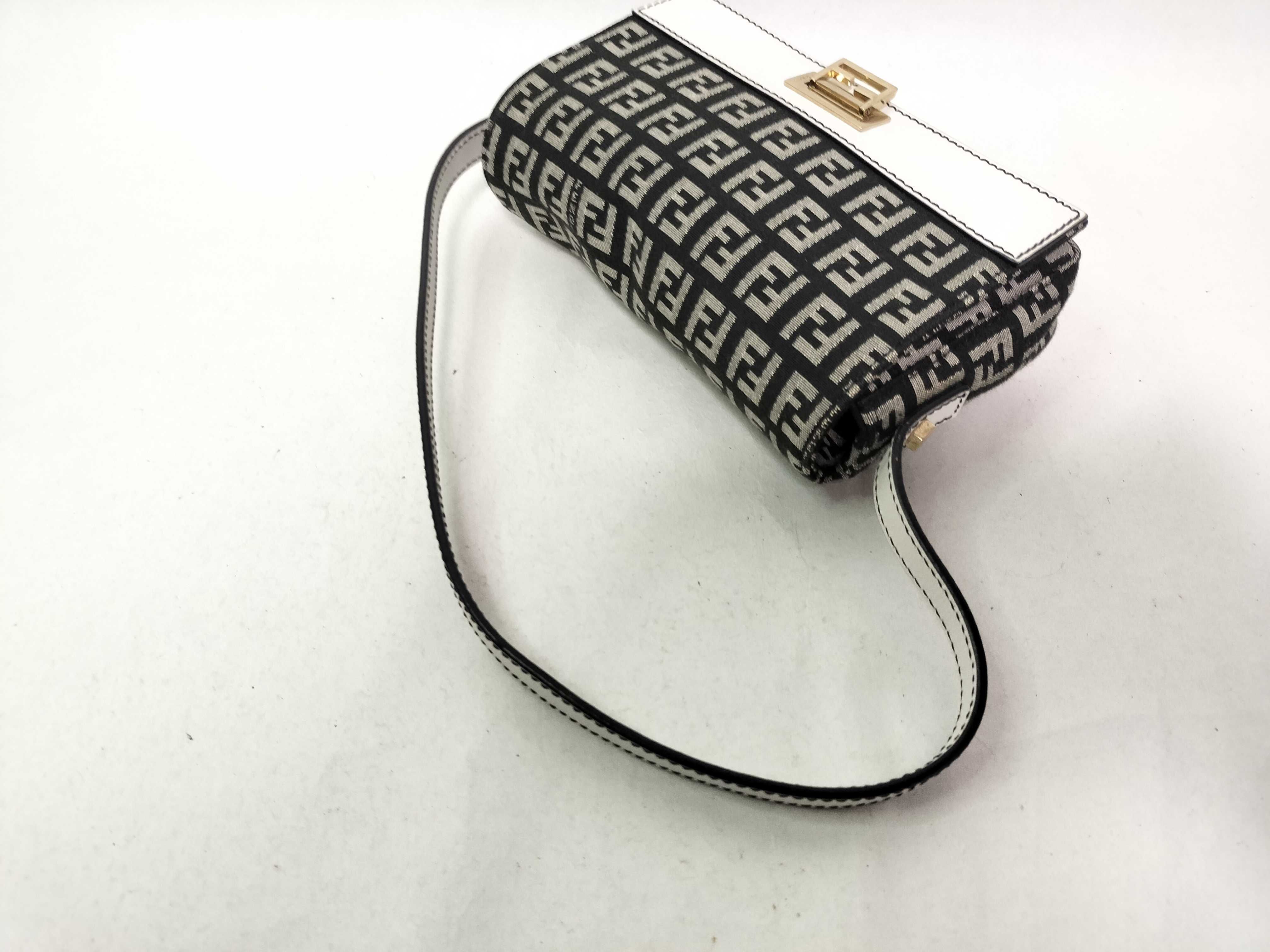 Mamma Fendi Mamma Bucket Zucchino Mini Shoulder Bag Handbag — view 5