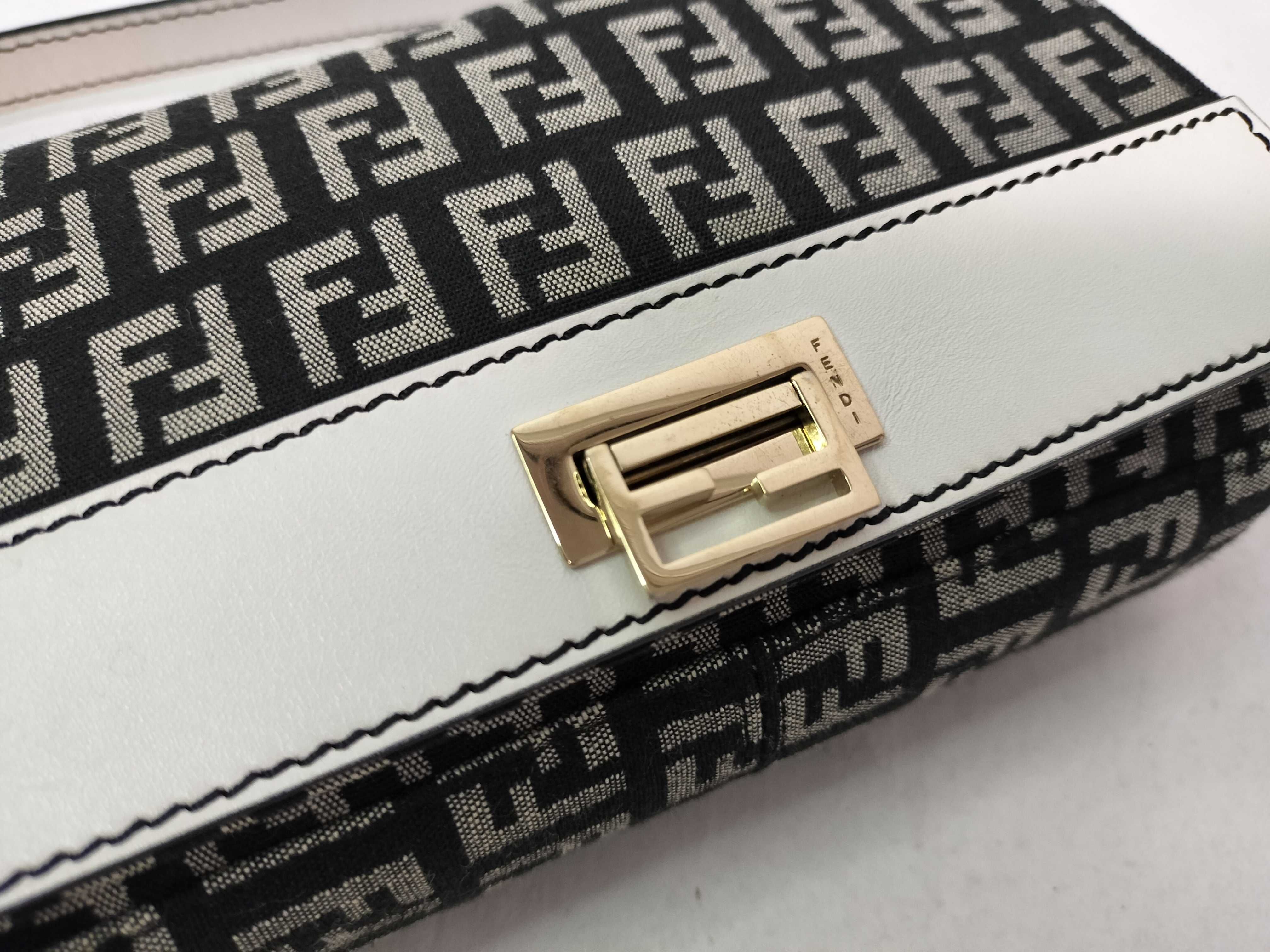 Mamma Fendi Mamma Bucket Zucchino Mini Shoulder Bag Handbag — view 10