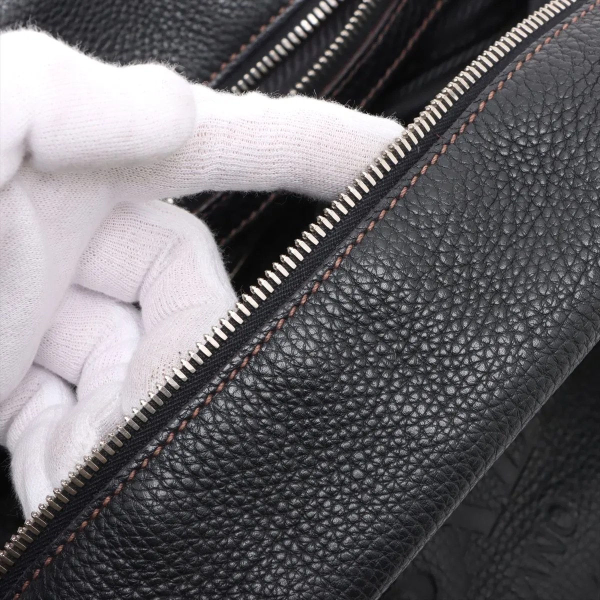 leather handbag black — view 11