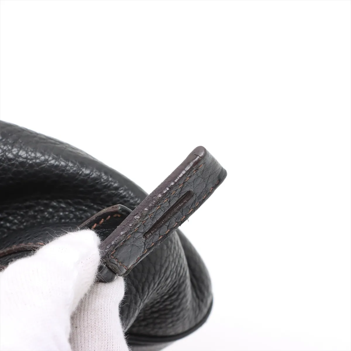 leather handbag black — view 12