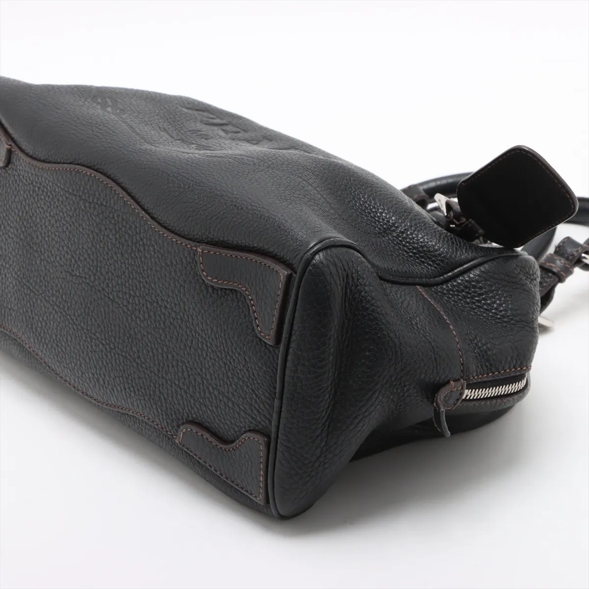 leather handbag black — view 3