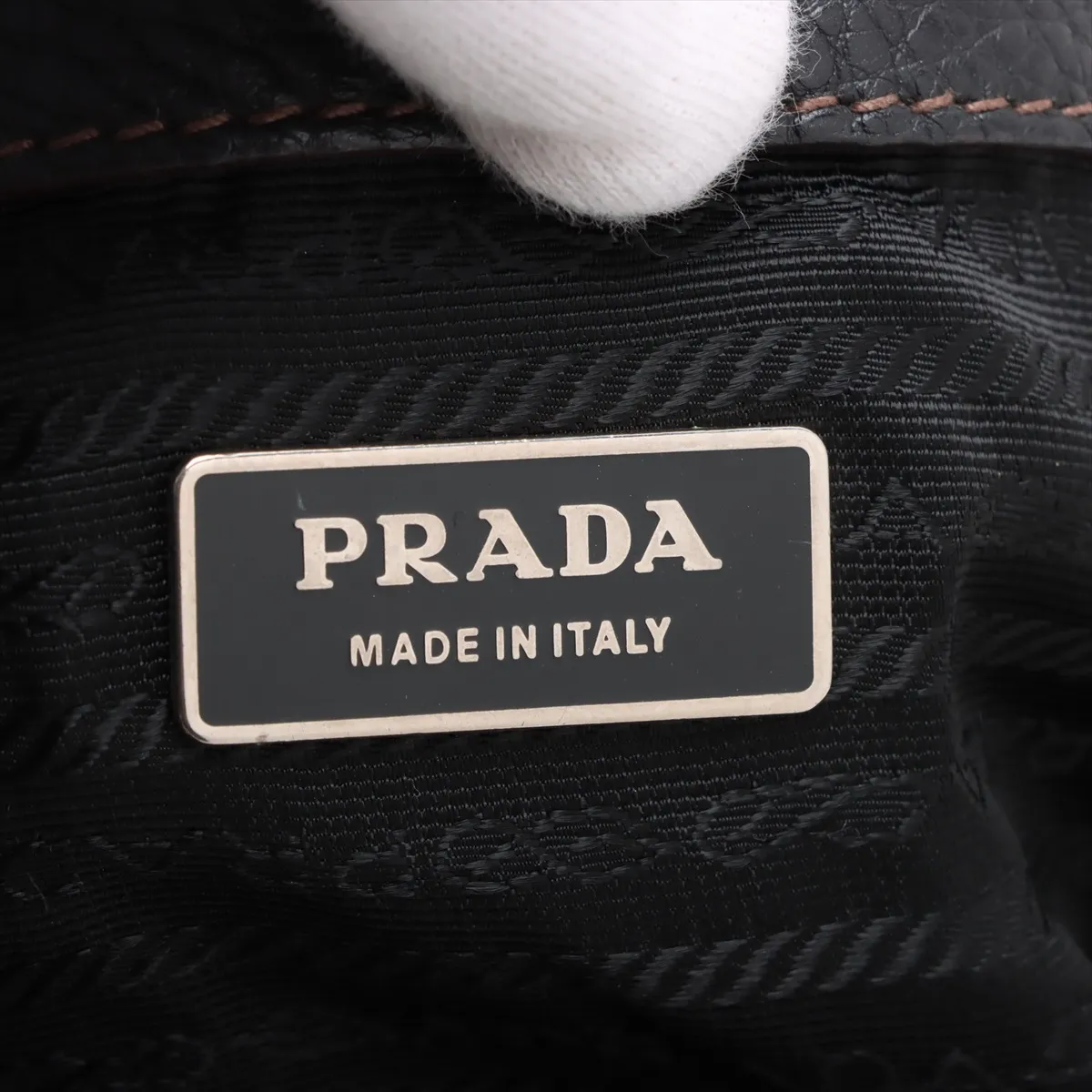 leather handbag black — view 9