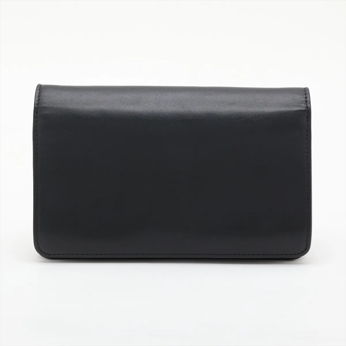 Monster 8M0346 Leather Chain Shoulder Bag, Black — view 2
