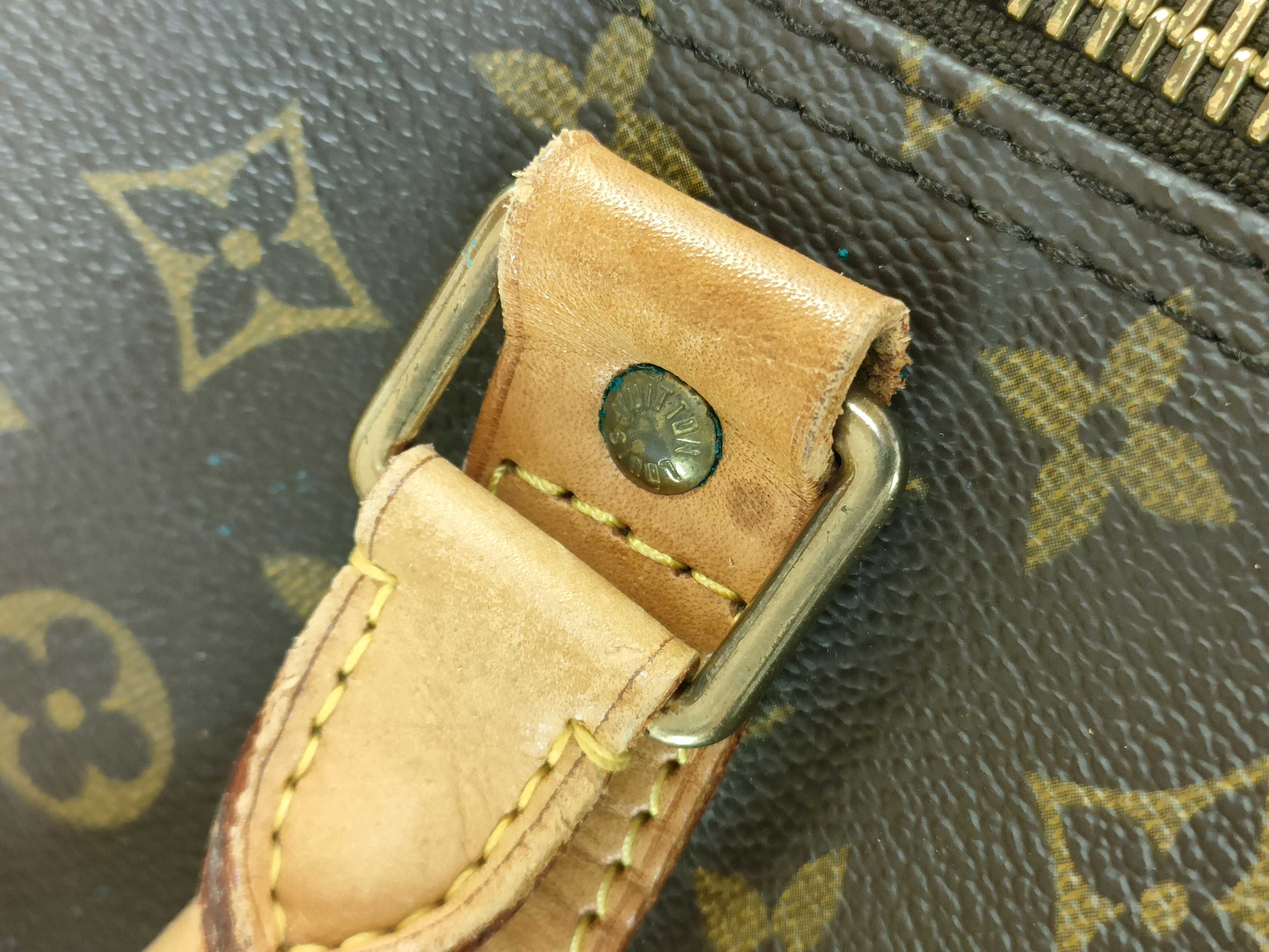 Monogram Louis Vuitton Keepall 60 Bandoulière Boston Bag — view 5