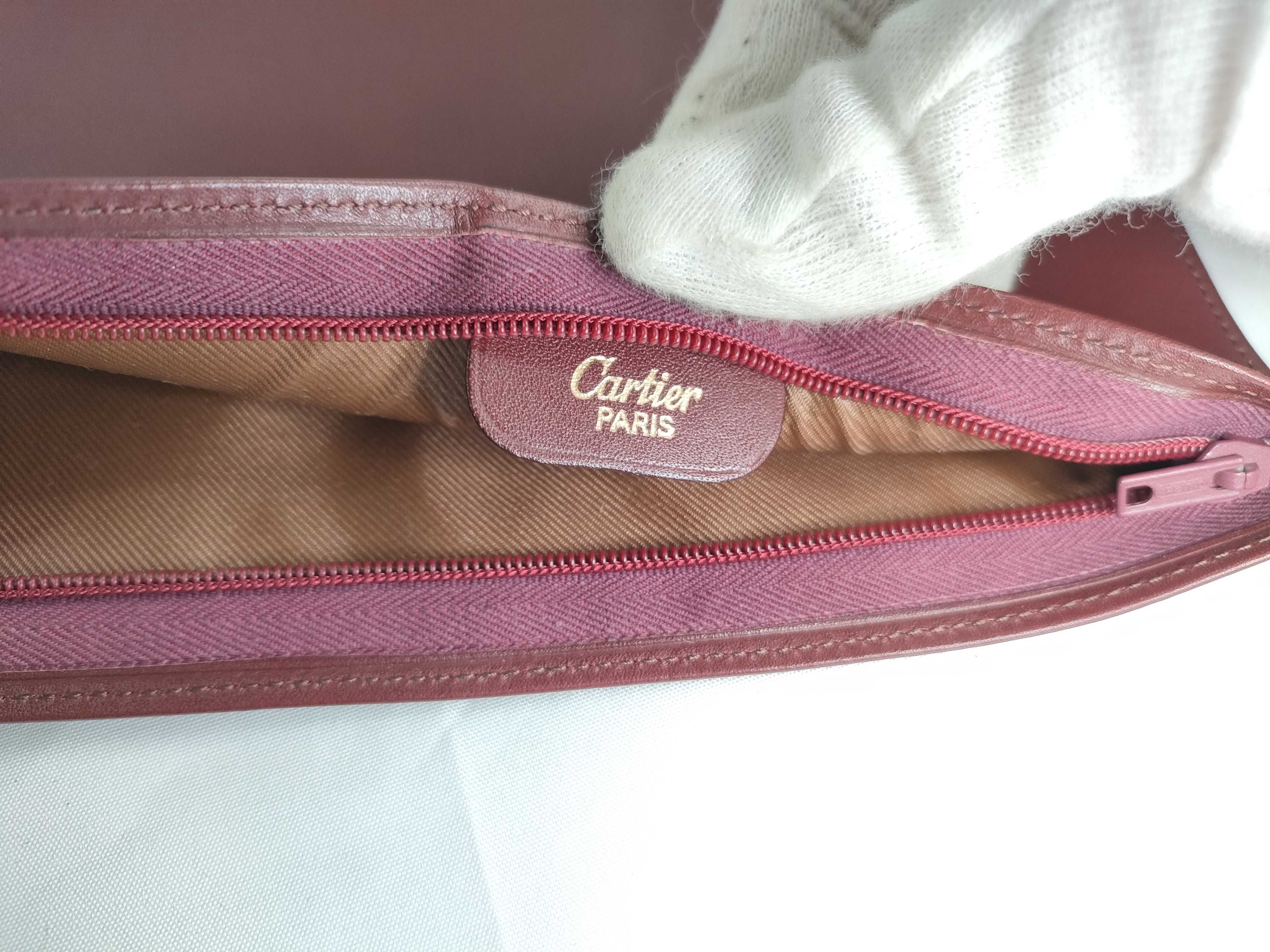 Must line leather clutch bag/mini pouch. — view 9