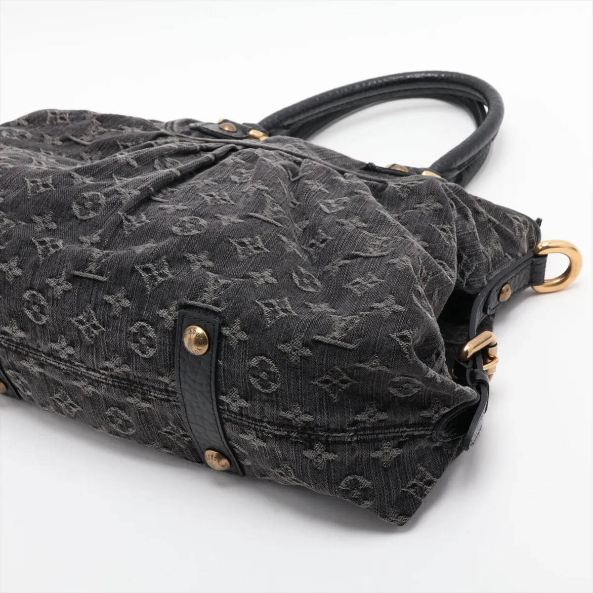 Monogram Denim Neo Cavie MM M95351 VI4097 Black — view 3