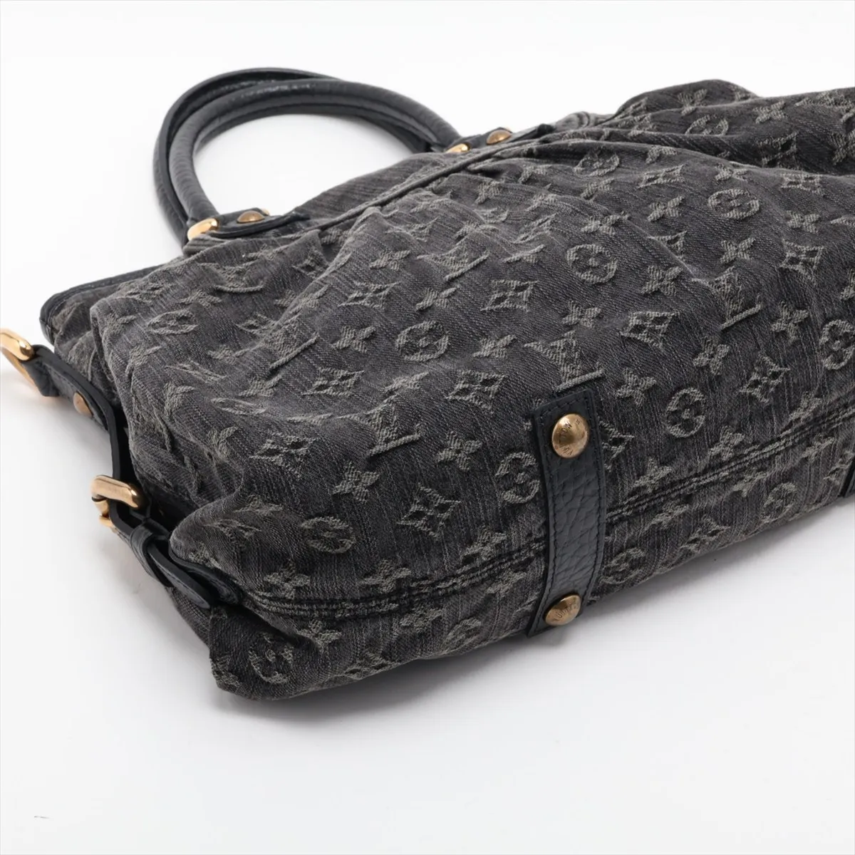 Monogram Denim Neo Cavie MM M95351 VI4097 Black — view 4