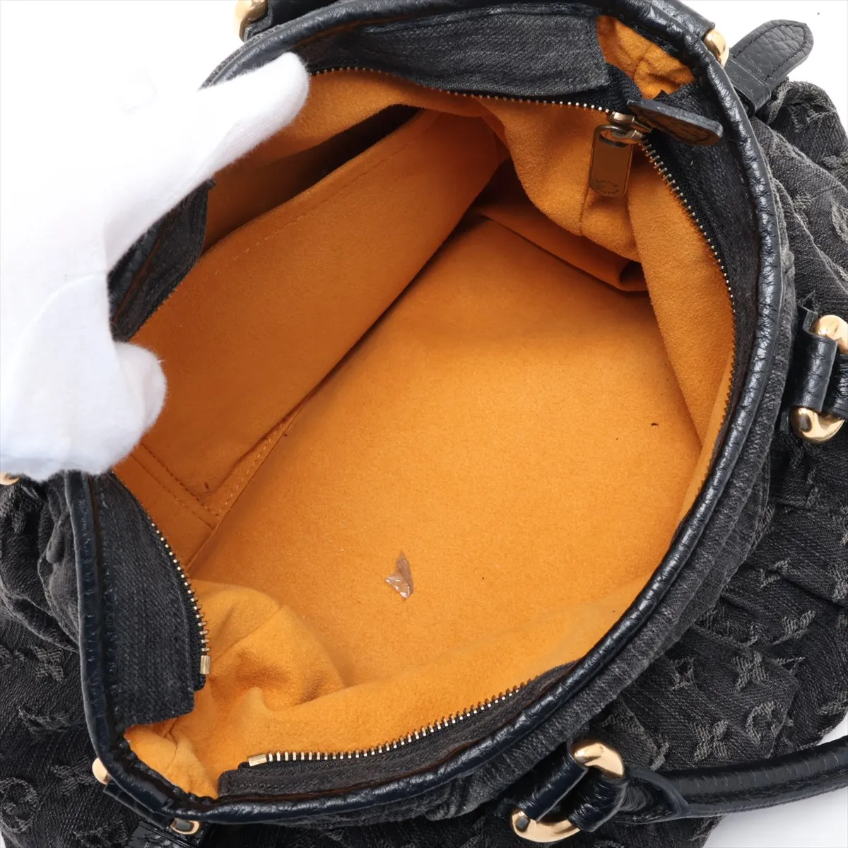 Monogram Denim Neo Cavie MM M95351 VI4097 Black — view 7