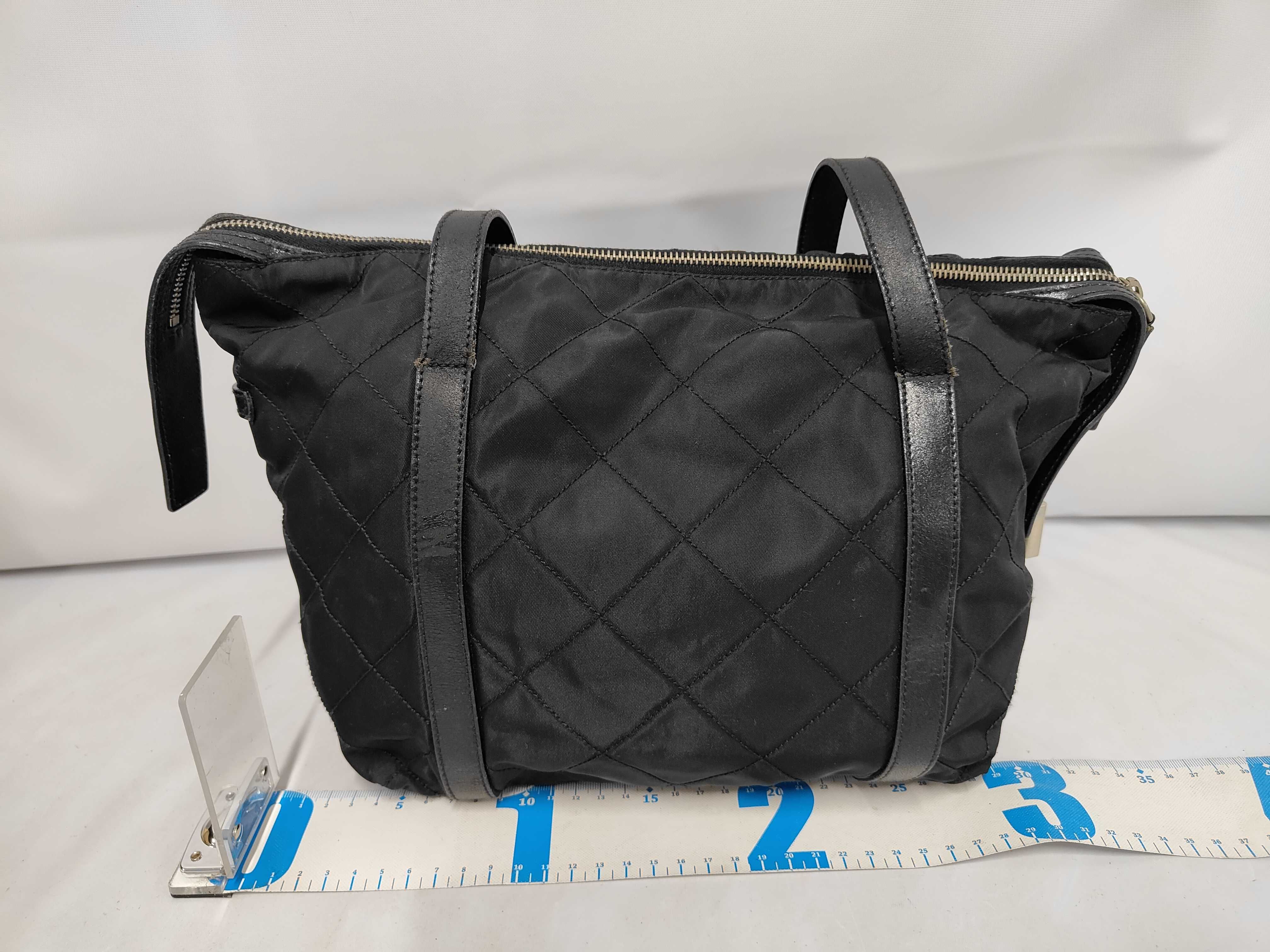 Nylon Quilted Tote Bag — view 2