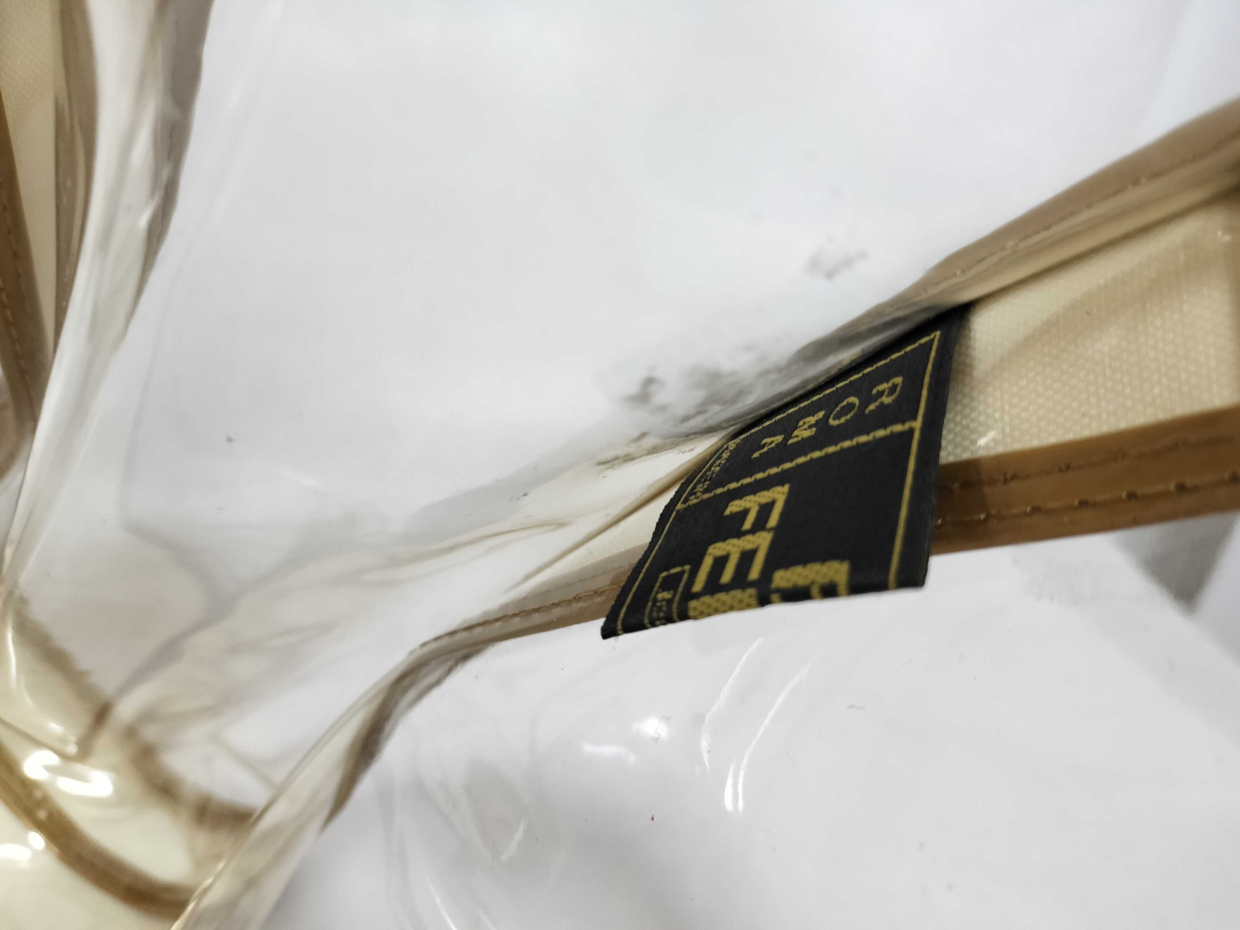 tote bag, clear bag, gold tote bag — view 14