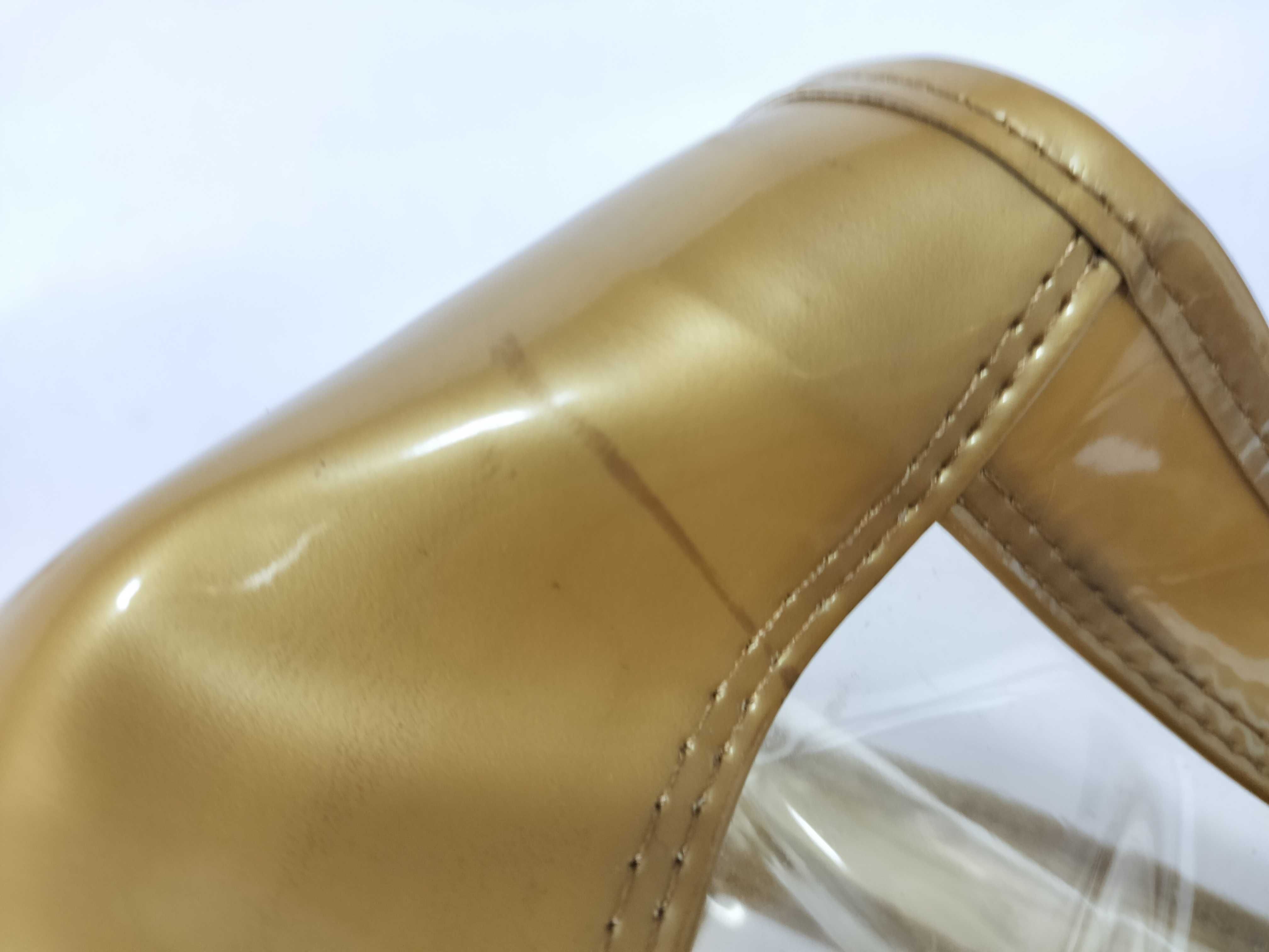 tote bag, clear bag, gold tote bag — view 15