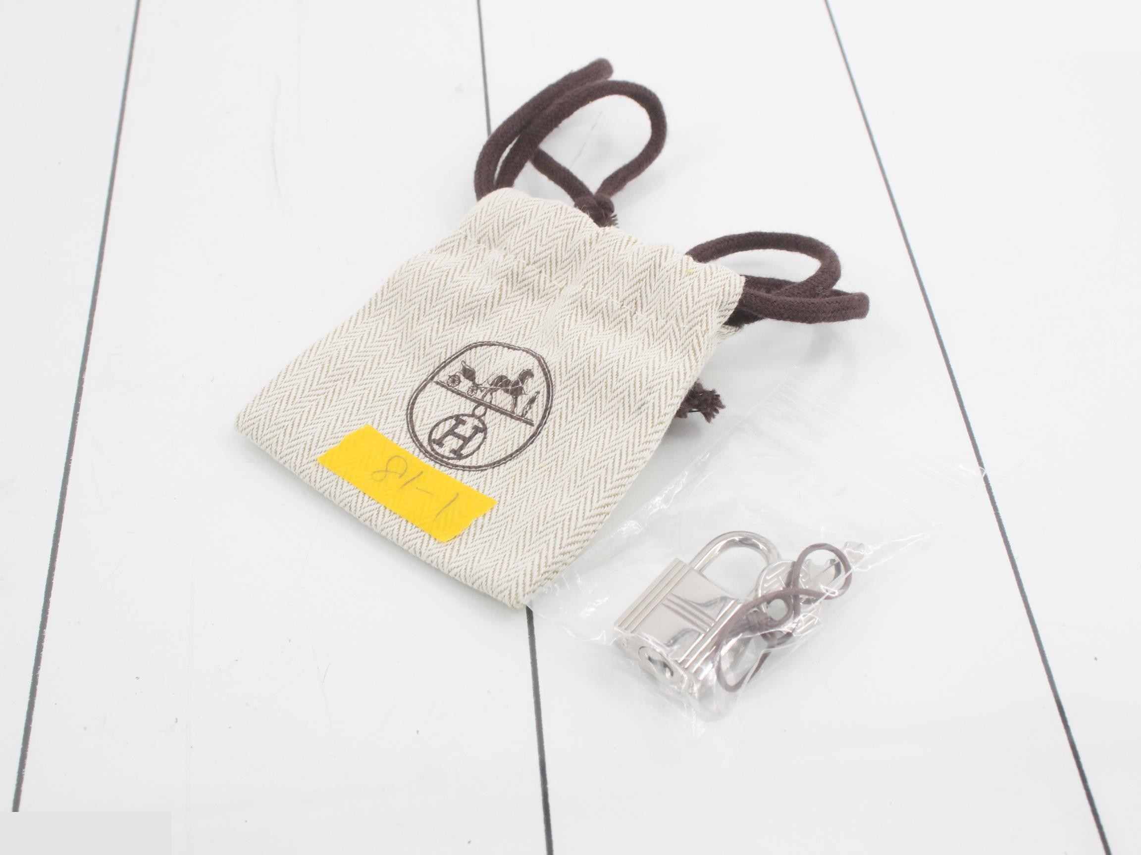 Picotin Lock PM Leather Handbag, Y Stamp, Yellow — view 7