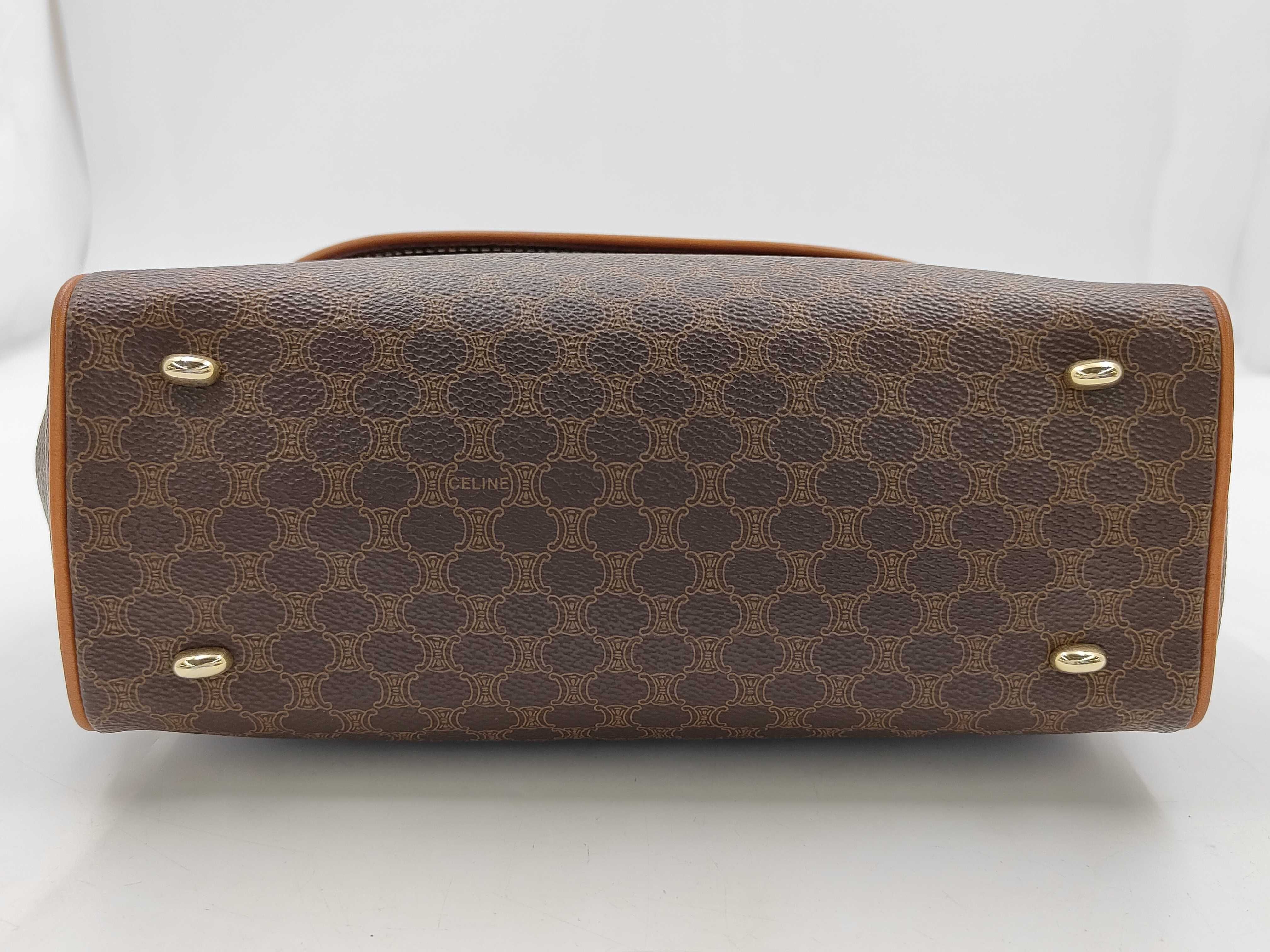Kelly-style Macadam handle bag handbag — view 6