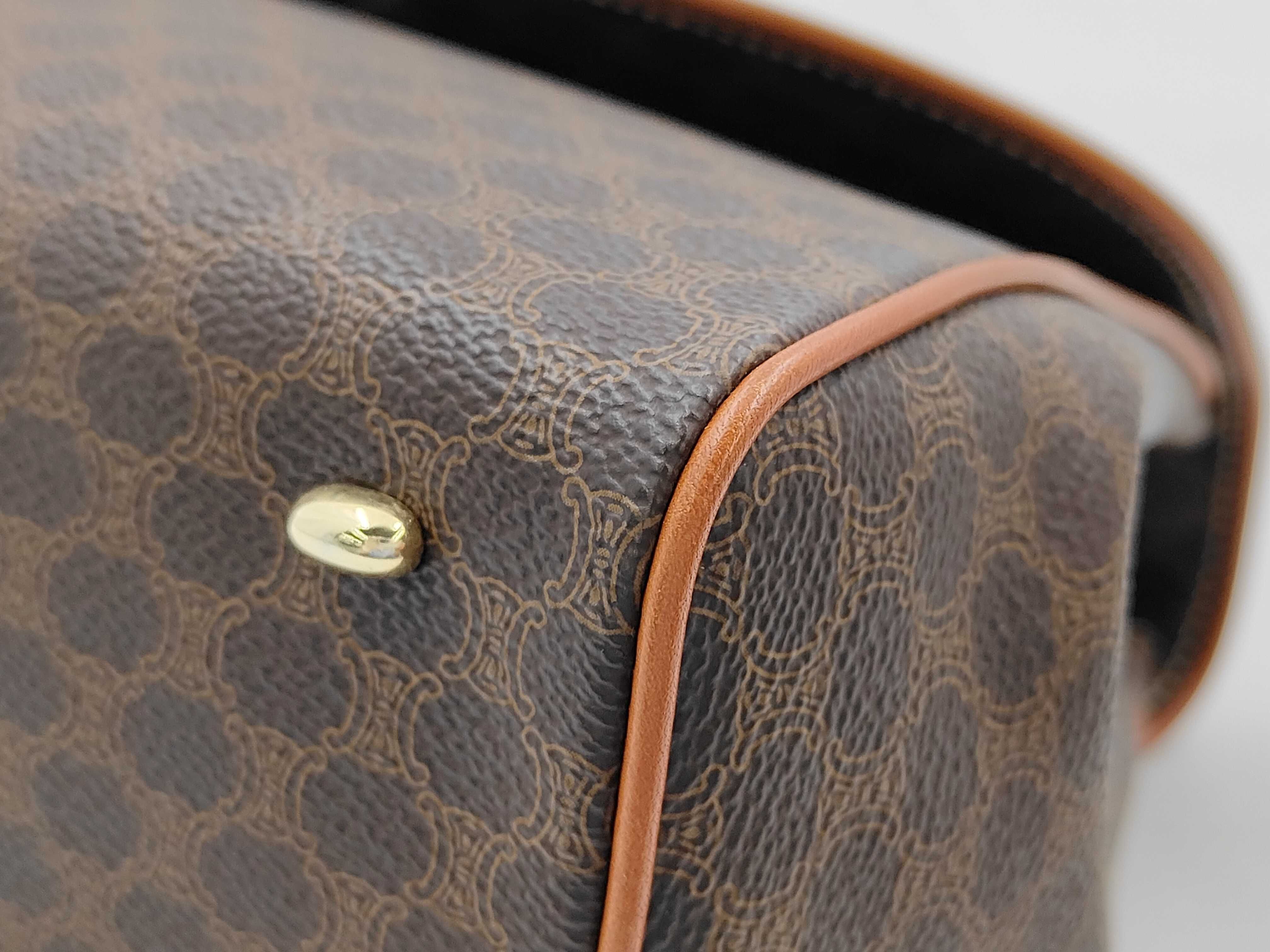 Kelly-style Macadam handle bag handbag — view 7