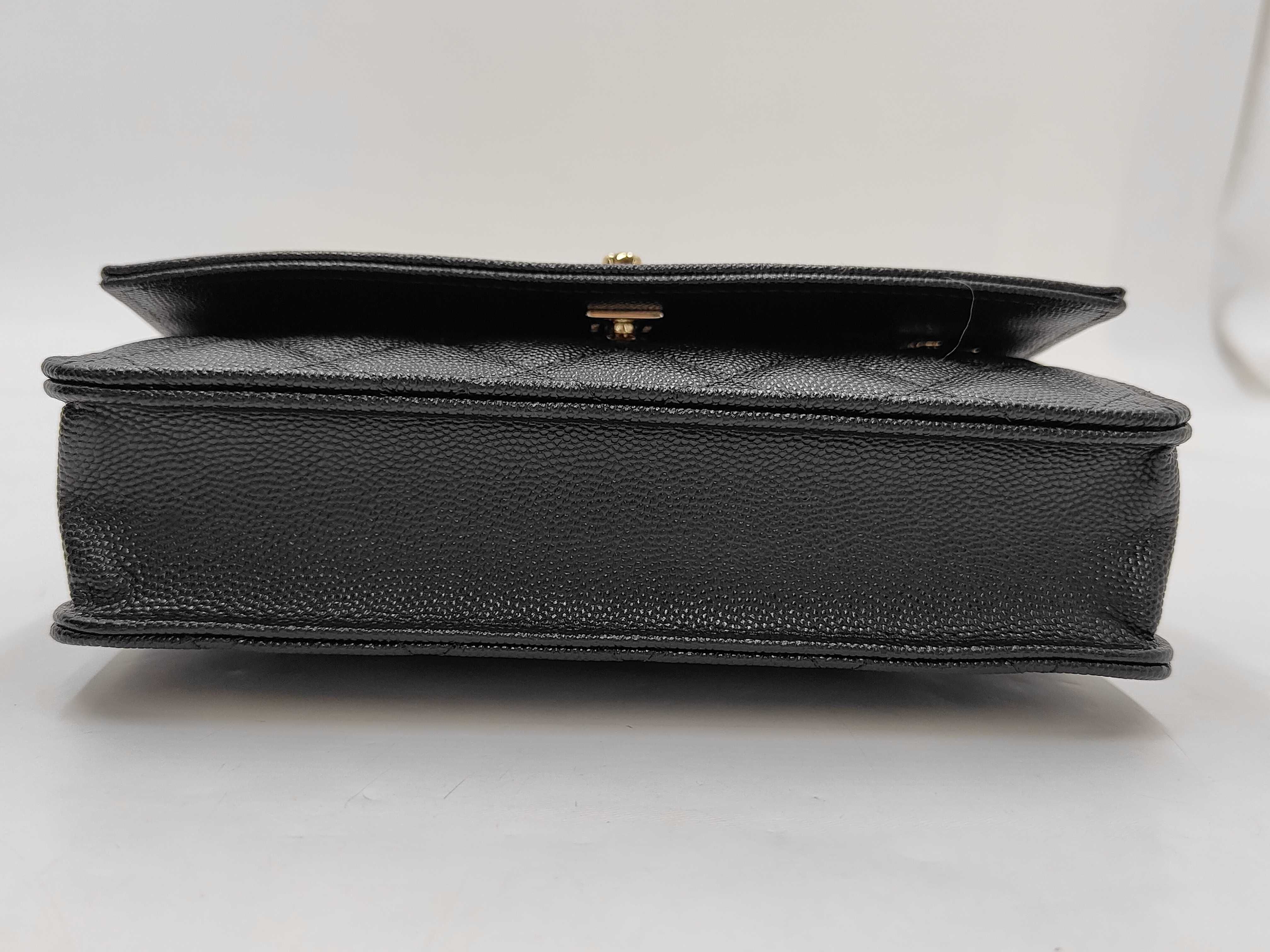 Chain Clutch Black Shoulder Bag — view 8