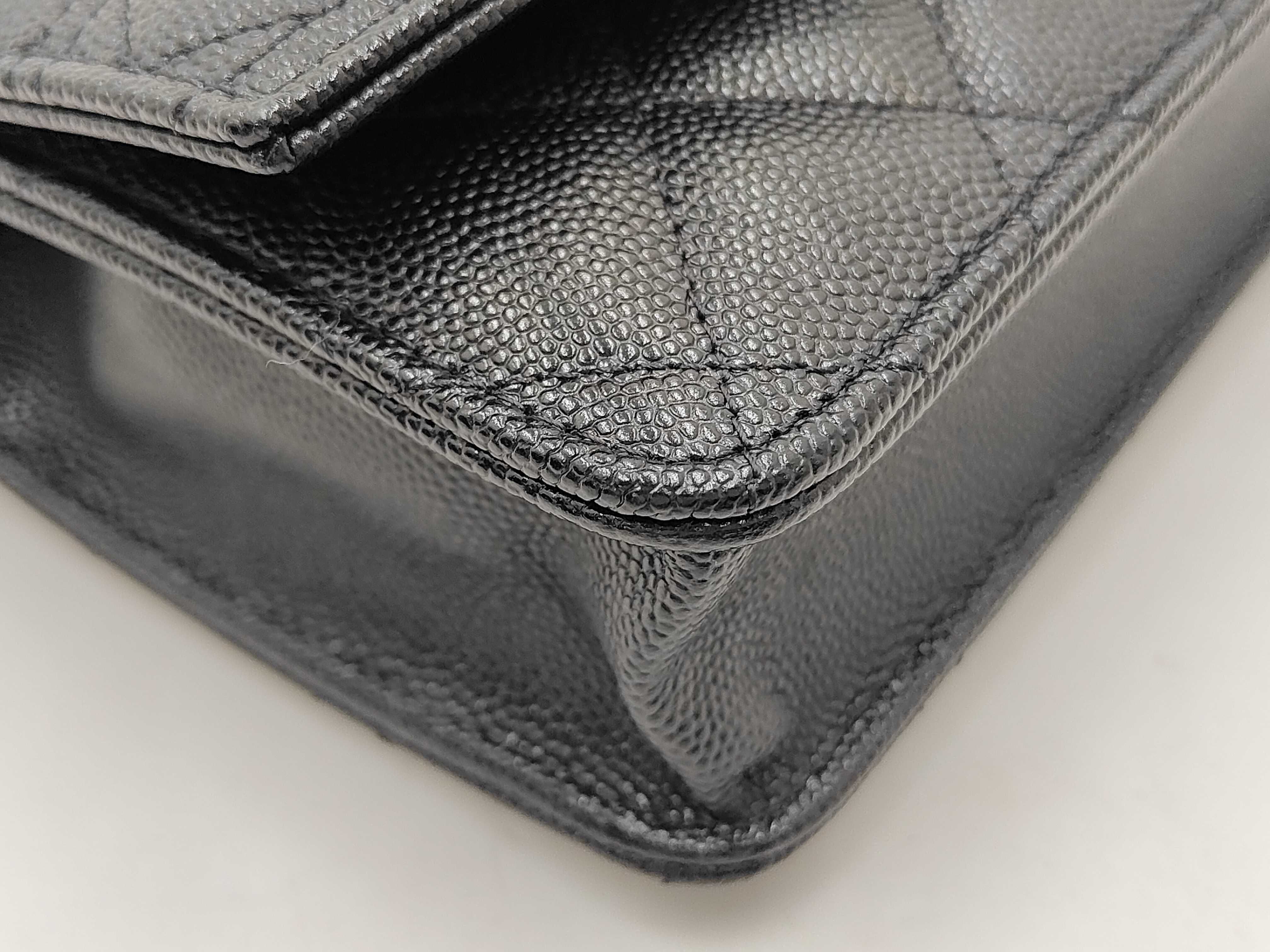 Chain Clutch Black Shoulder Bag — view 9