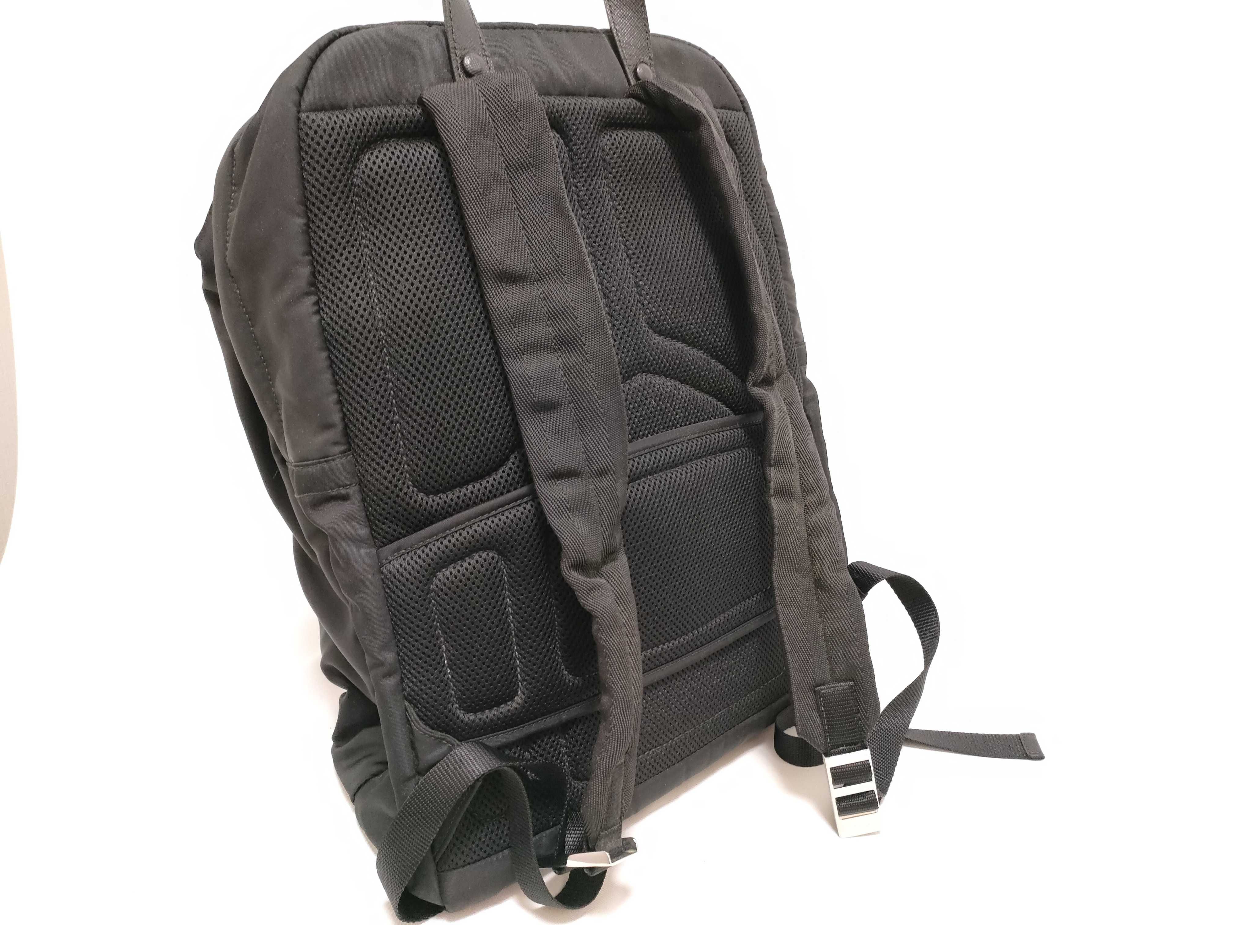 Nylon Prada Current Model 2VZ028 RE-NYRON Saffiano Backpack Rucksack — view 3